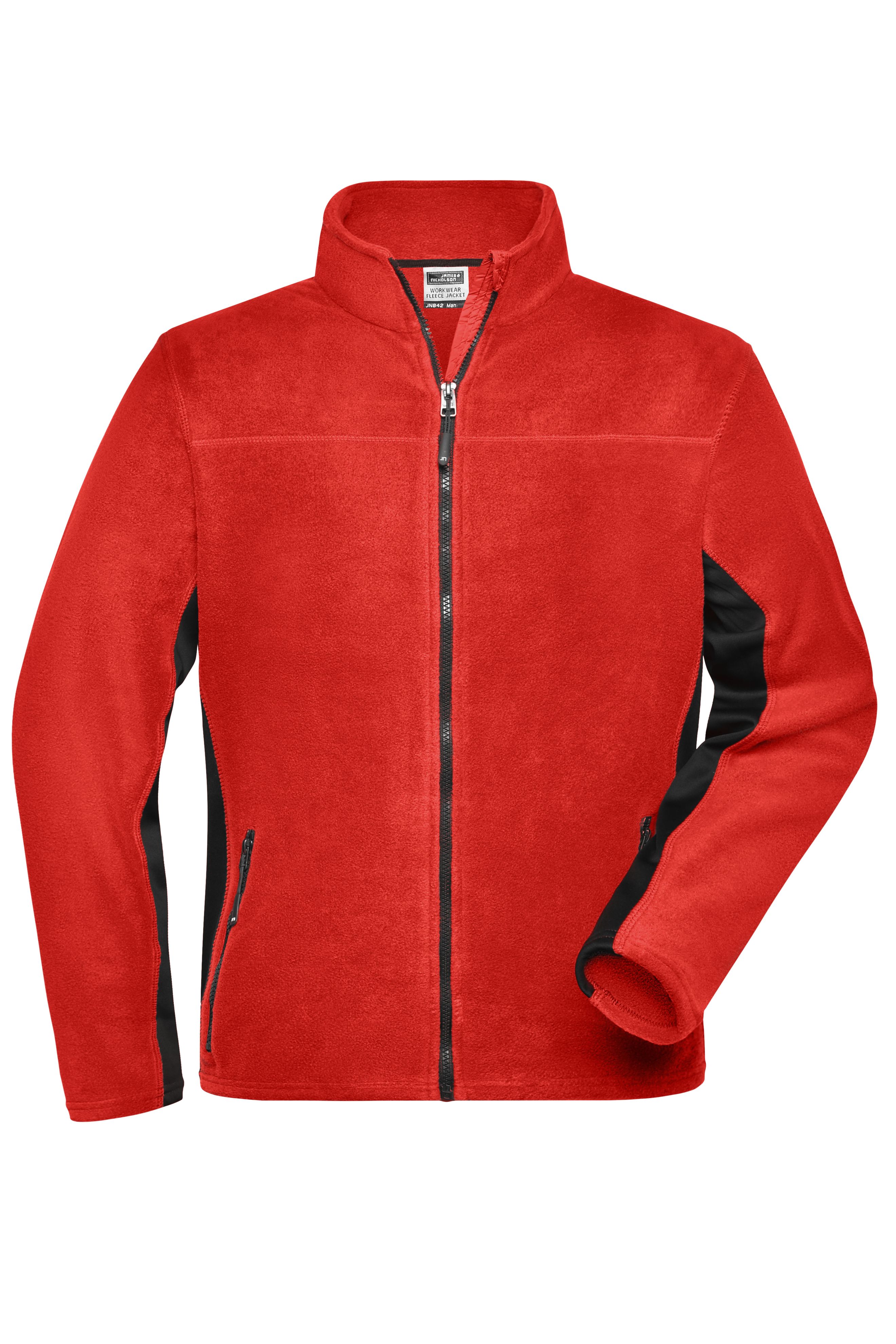 Men's Workwear Fleece Jacket - STRONG - JN842 Strapazierfähige Fleece Jacke im Materialmix