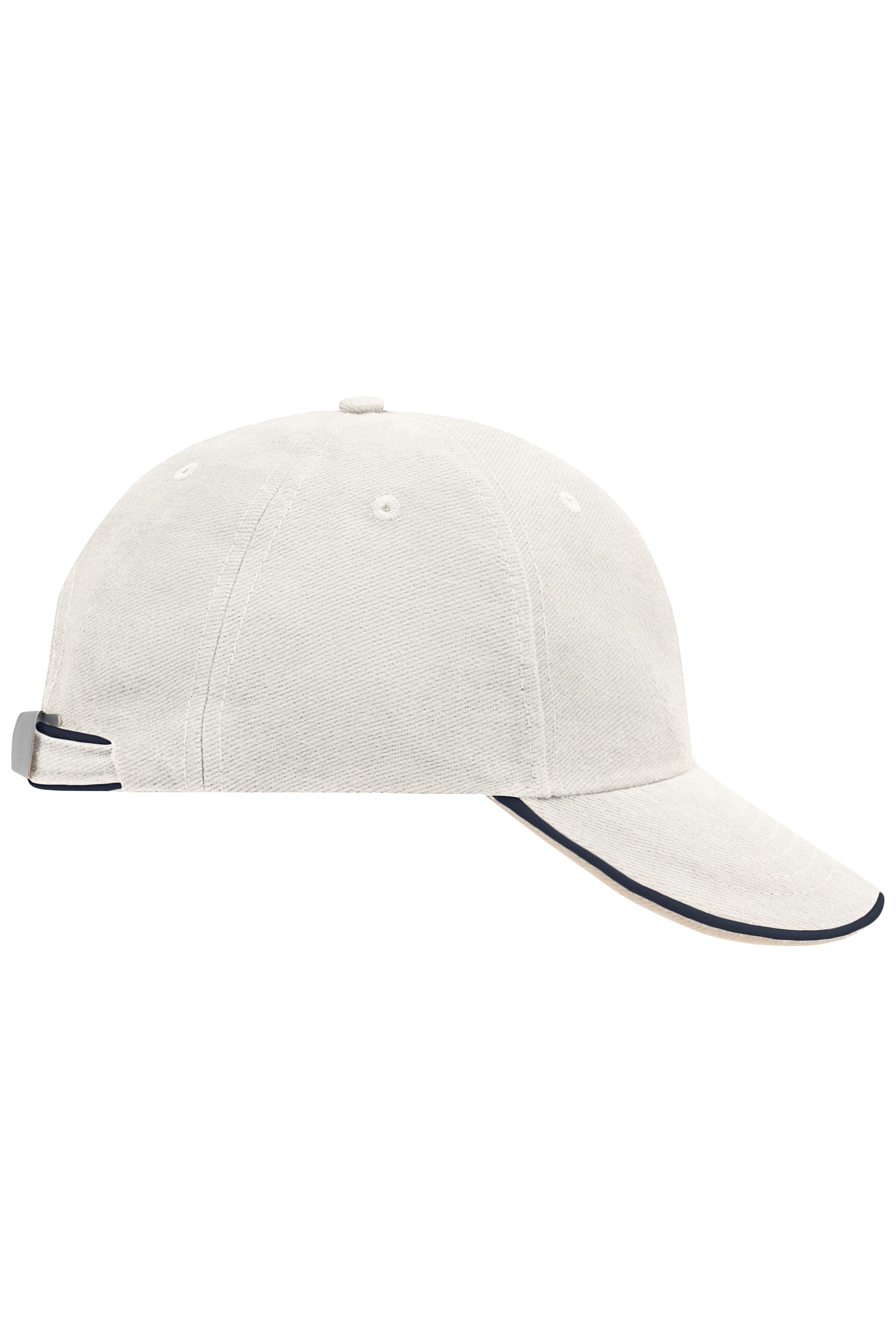 6 Panel Double Sandwich Cap MB6197 6 Panel Cap mit doppeltem Sandwich