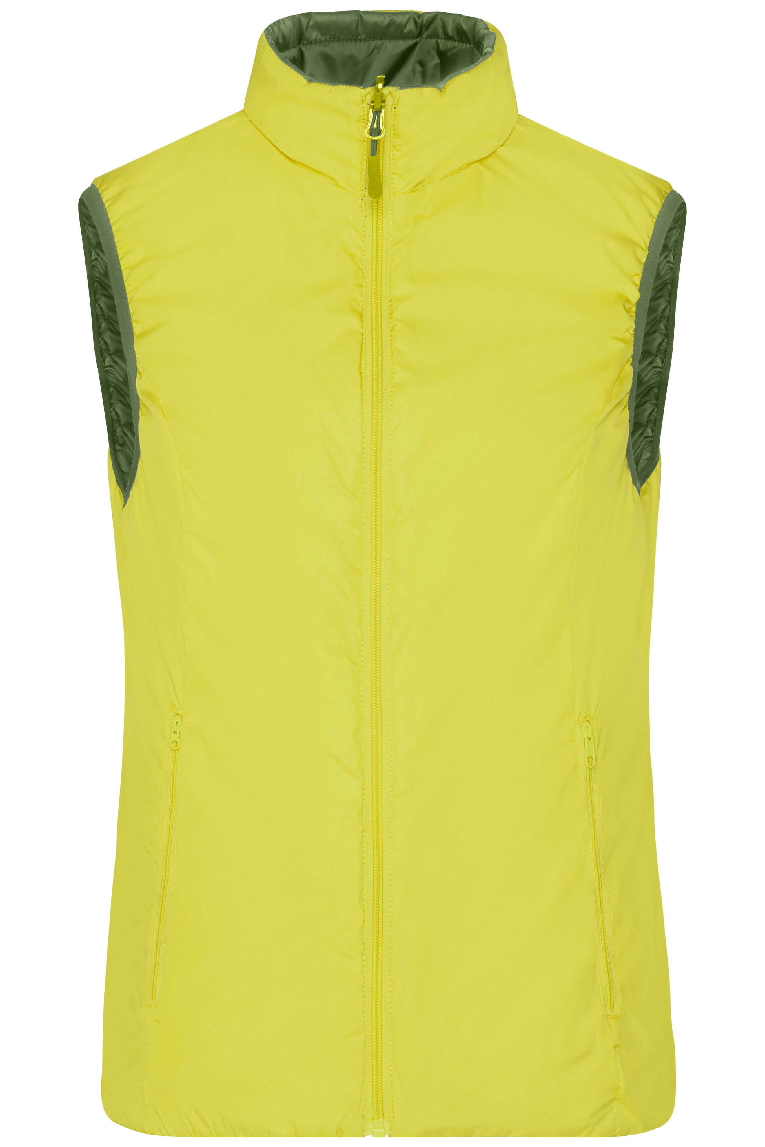 Ladies' Lightweight Vest JN1089 Leichte Wendeweste mit DuPont™ Sorona® Wattierung (nachwachsender, pflanzlicher Rohstoff) Ladies' Lightweight Vest JN1089 Leichte Wendeweste mit DuPont™ Sorona® Wattierung (nachwachsender, pflanzlicher Rohstoff)