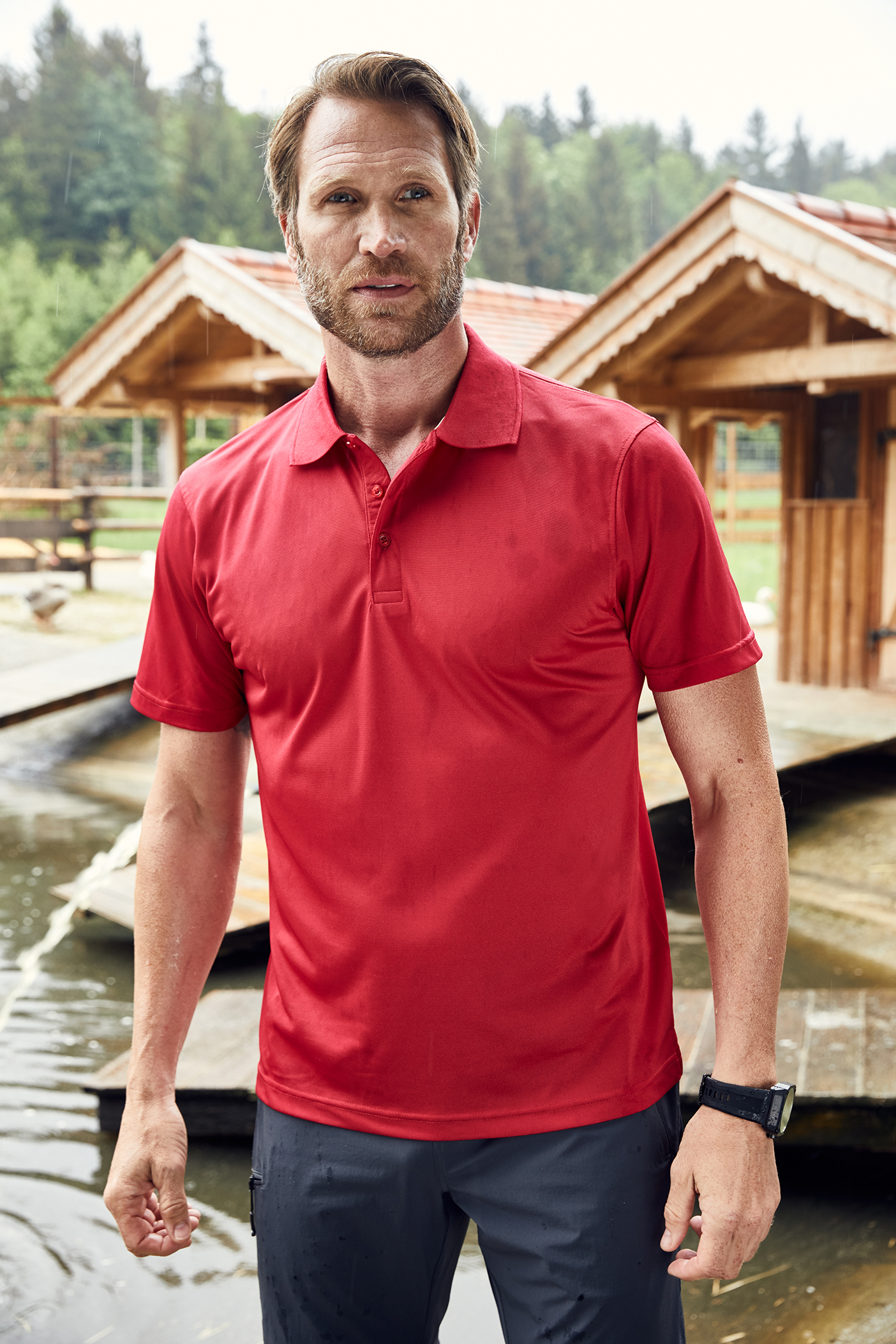 Men's Polo High Performance JN401 Funktionspolo