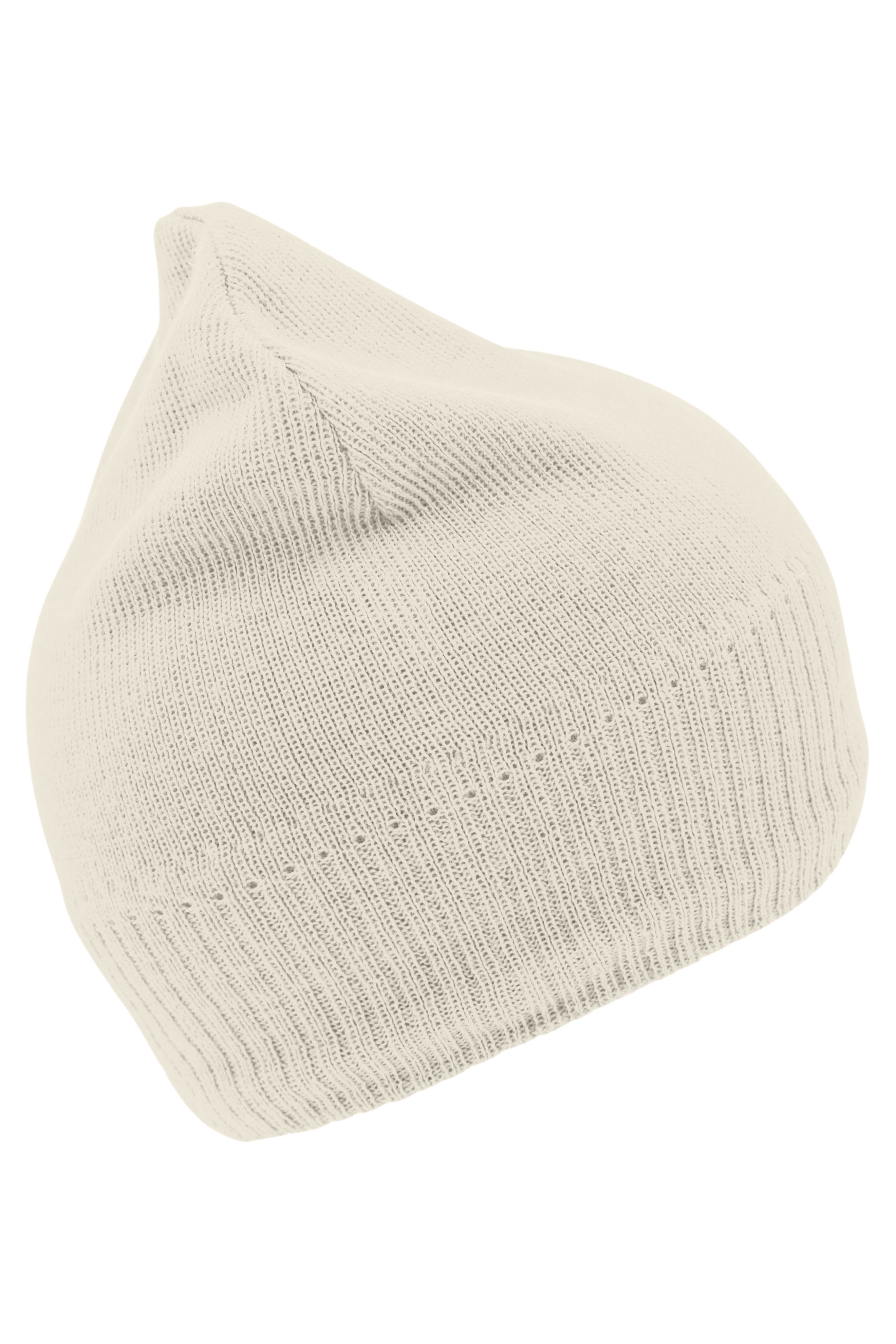 Knitted Beanie with Fleece Inset MB7925 Strickmütze mit Fleece Einsatz im Stirnbereich