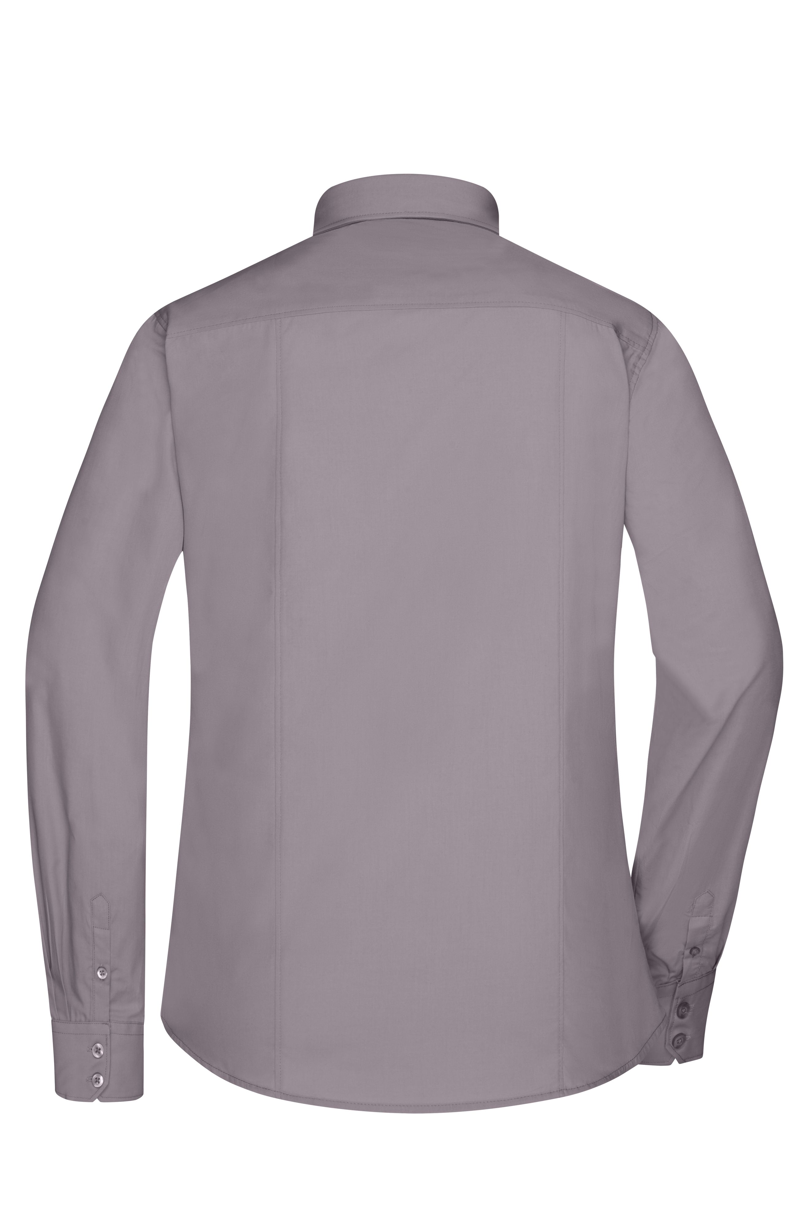 Ladies' Shirt Longsleeve Poplin JN677 Klassisches Shirt aus pflegeleichtem Mischgewebe