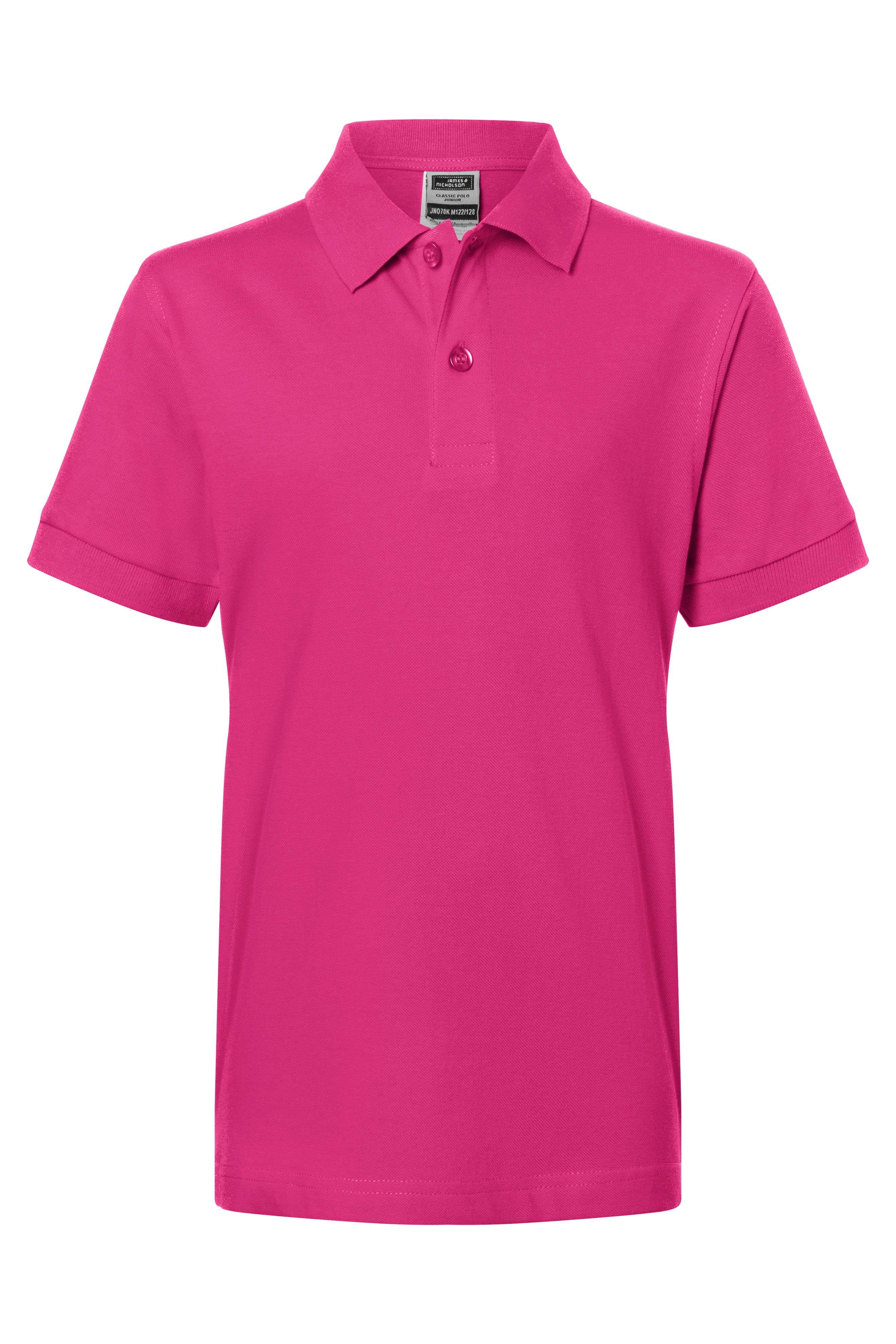 Classic Polo Junior JN070K Hochwertiges Polohemd mit Armbündchen