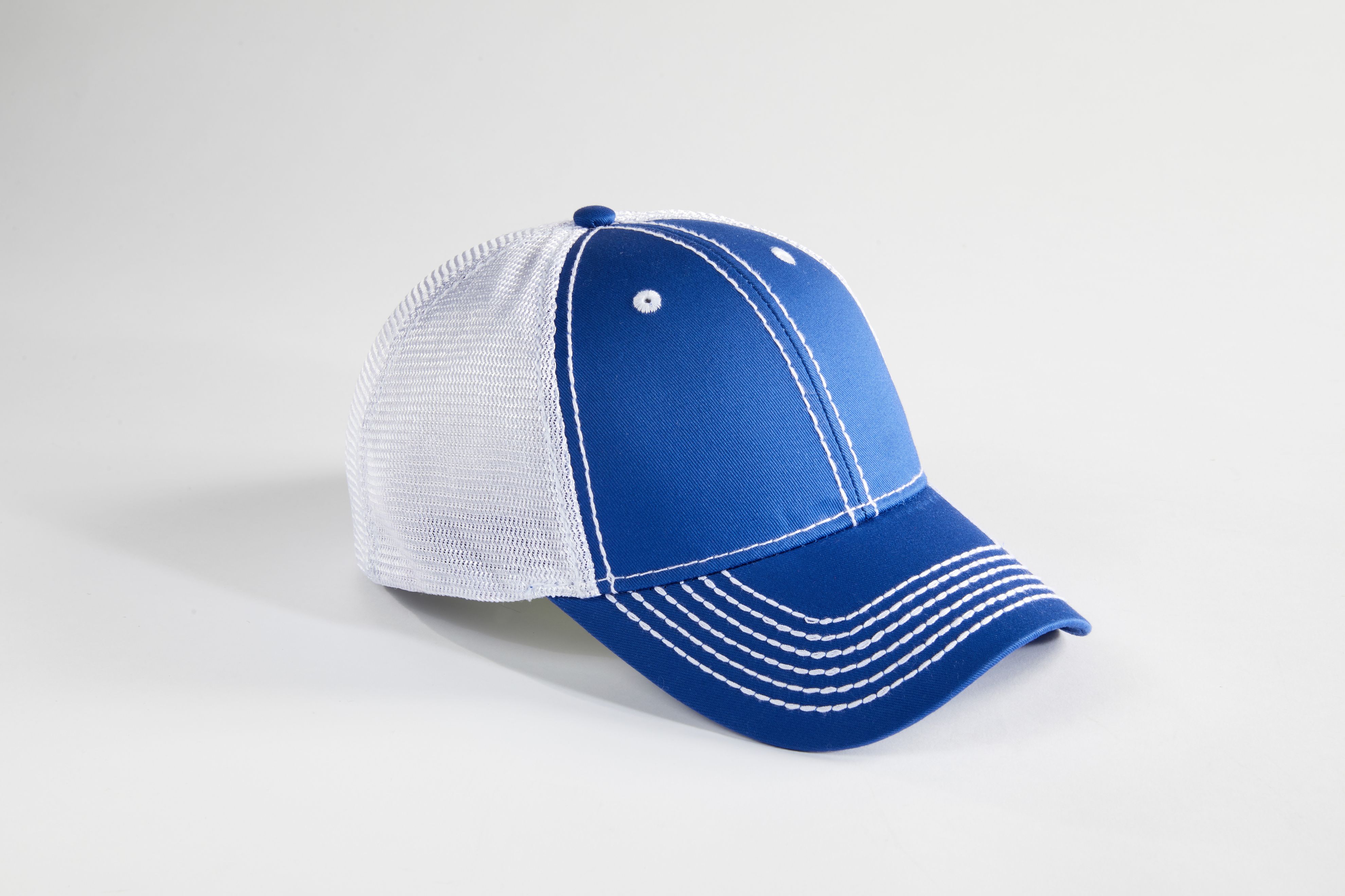6 Panel Mesh Cap MB6229 Klassisches 6 Panel Cap mit kontrastfarbenen Nähten