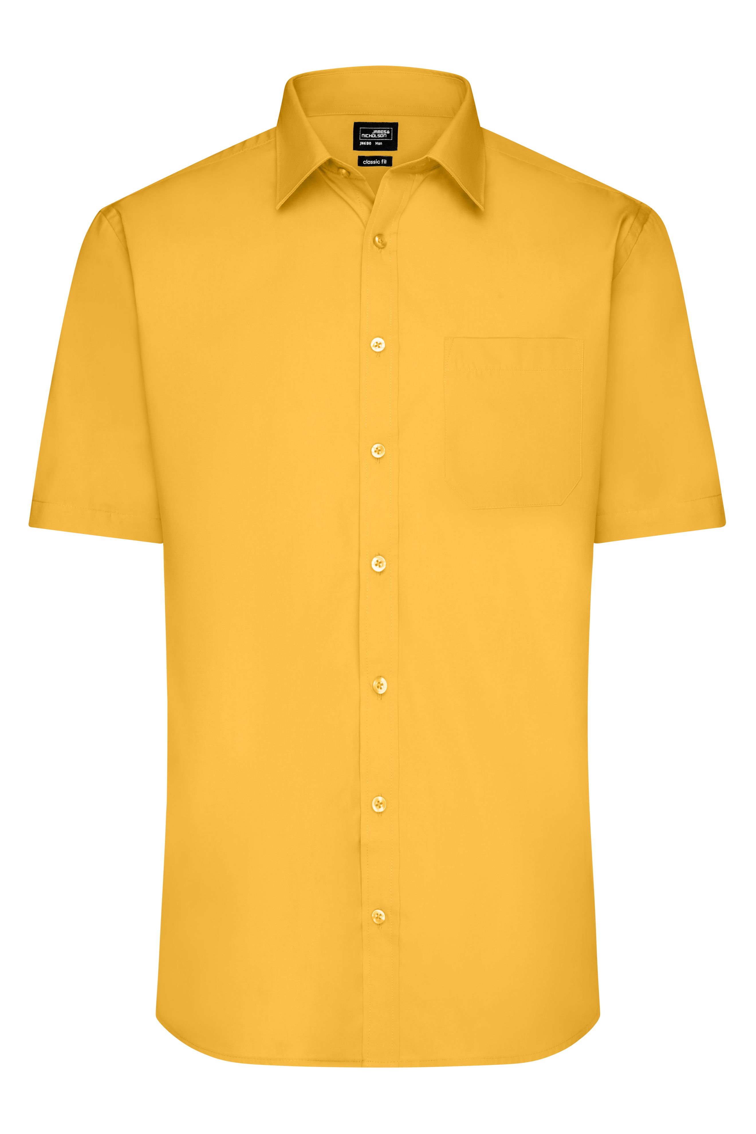 Men's Shirt Shortsleeve Poplin JN680 Klassisches Shirt aus pflegeleichtem Mischgewebe Men's Shirt Shortsleeve Poplin JN680 Klassisches Shirt aus pflegeleichtem Mischgewebe