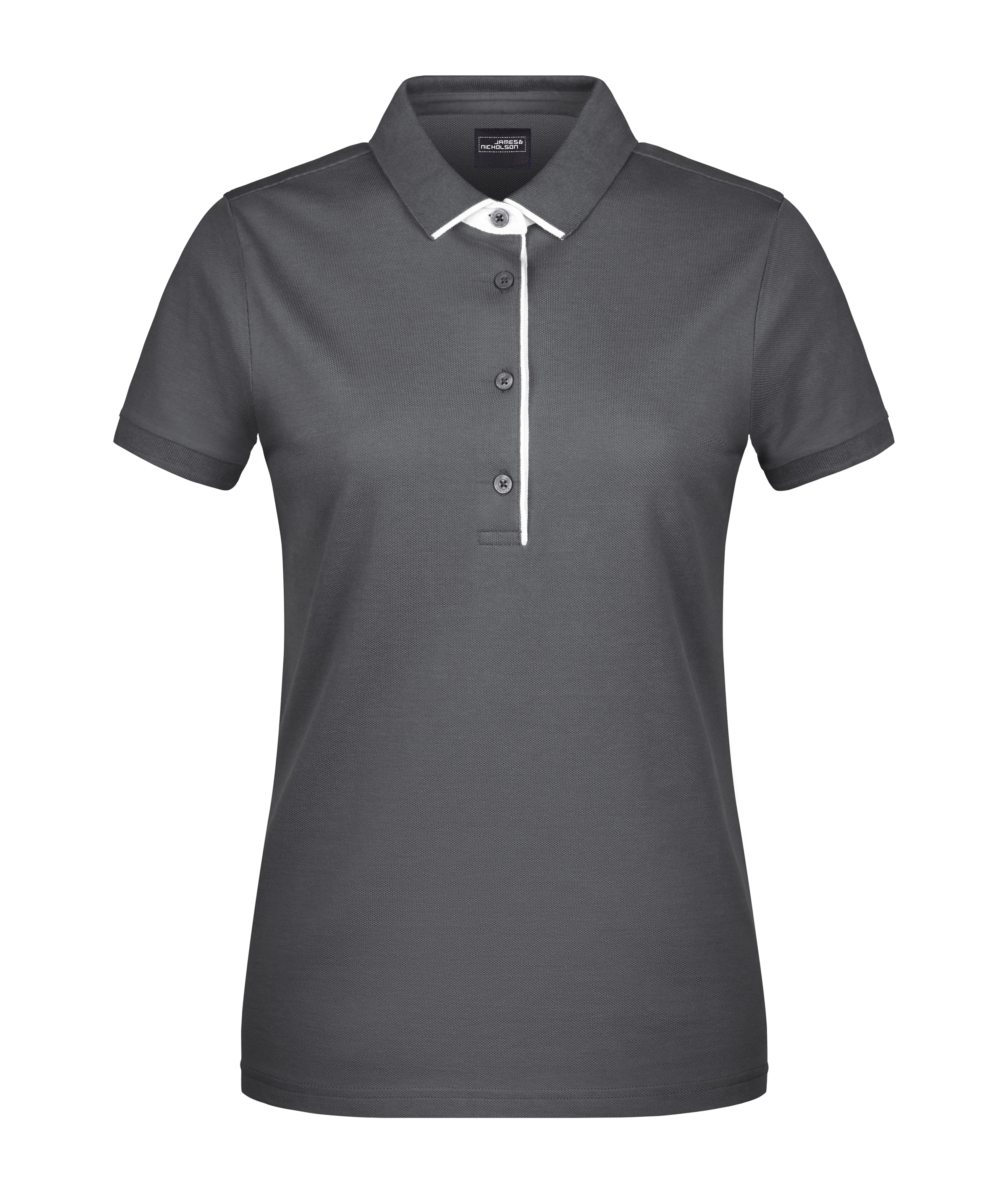 Ladies' Polo Single Stripe JN725 Klassisches Polo mit Kontrastelementen