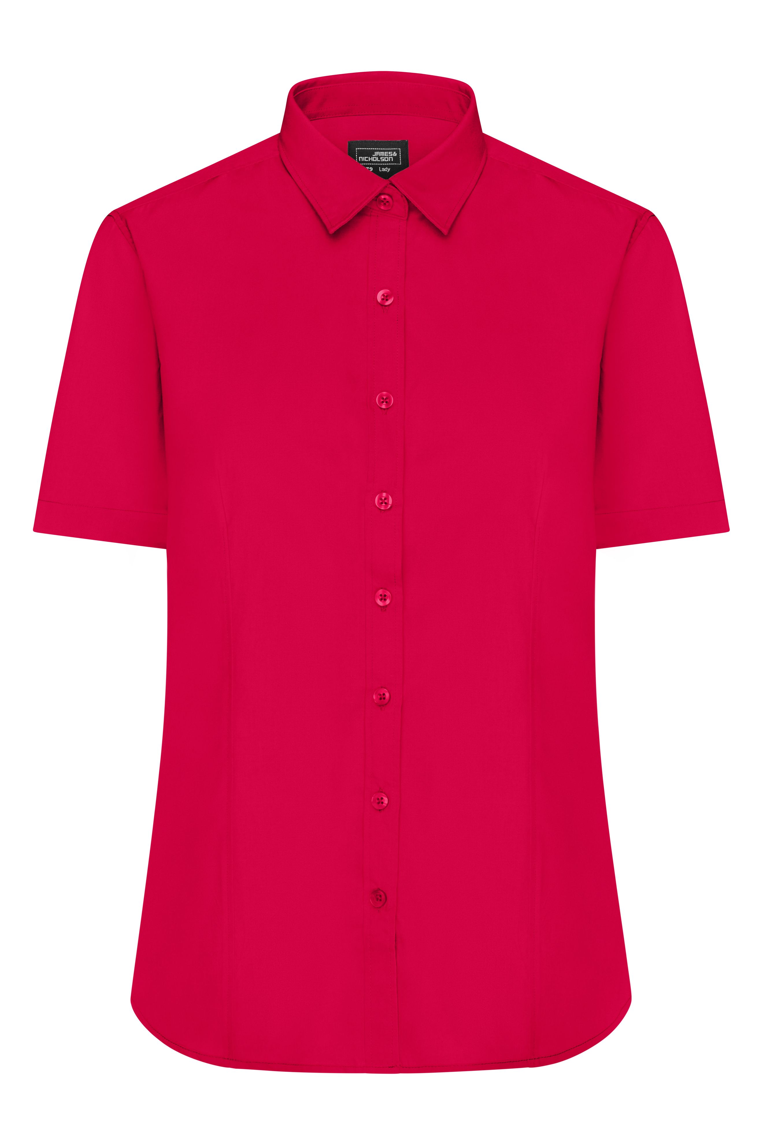 Ladies' Shirt Shortsleeve Poplin JN679 Klassisches Shirt aus pflegeleichtem Mischgewebe Ladies' Shirt Shortsleeve Poplin JN679 Klassisches Shirt aus pflegeleichtem Mischgewebe