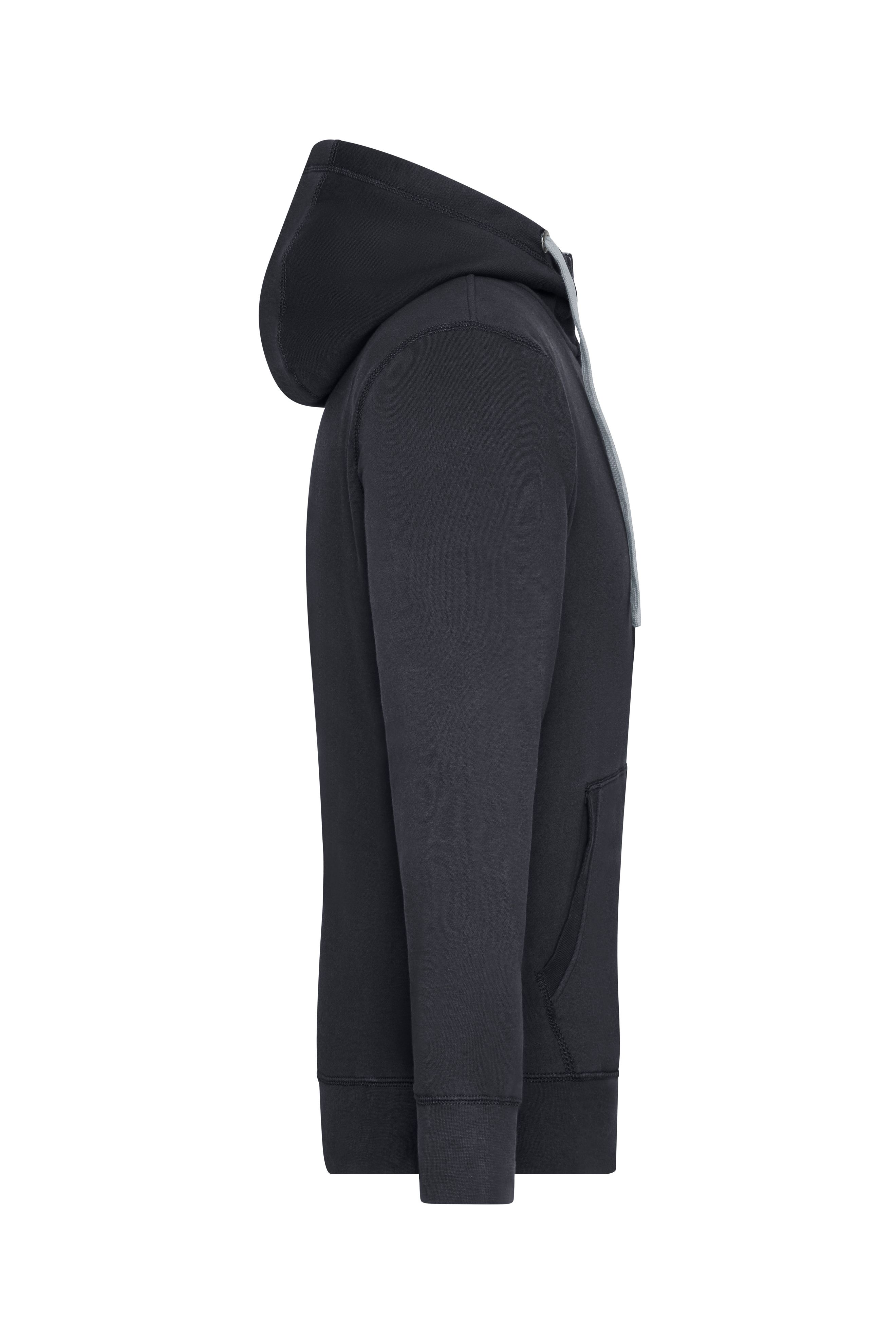 Men's Lifestyle Zip-Hoody JN963 Sweat-Jacke mit Reißverschluss und Kapuze Men's Lifestyle Zip-Hoody JN963 Sweat-Jacke mit Reißverschluss und Kapuze