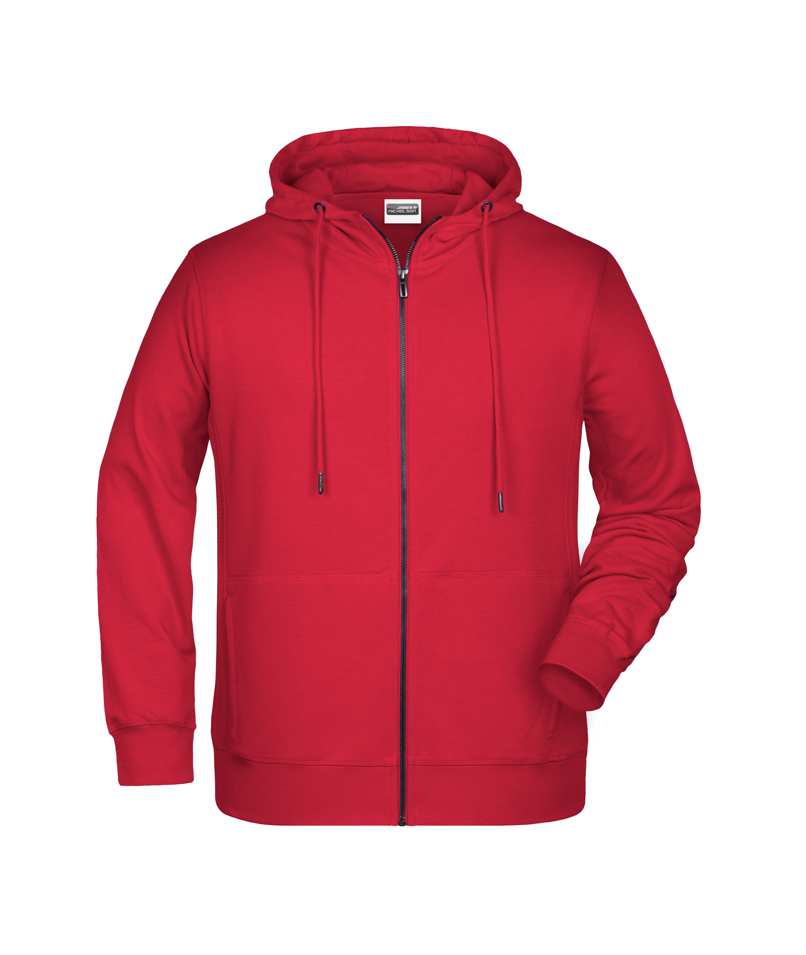 Men's Zip Hoody 8026 Sweat-Jacke mit Kapuze und Reißverschluss