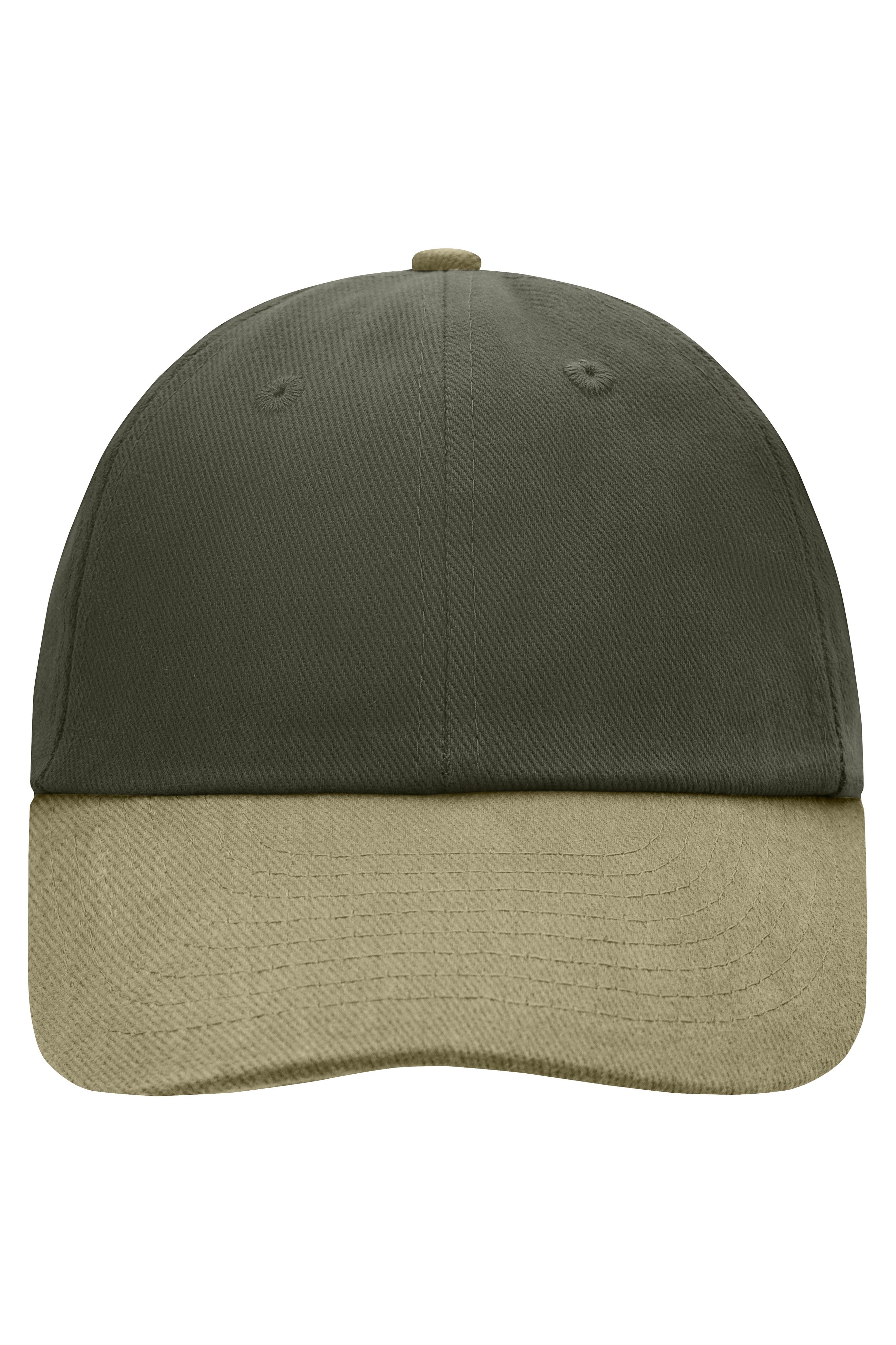 6 Panel Raver Cap MB6111 Klassisches Allround-Cap in zahlreichen Farbvarianten