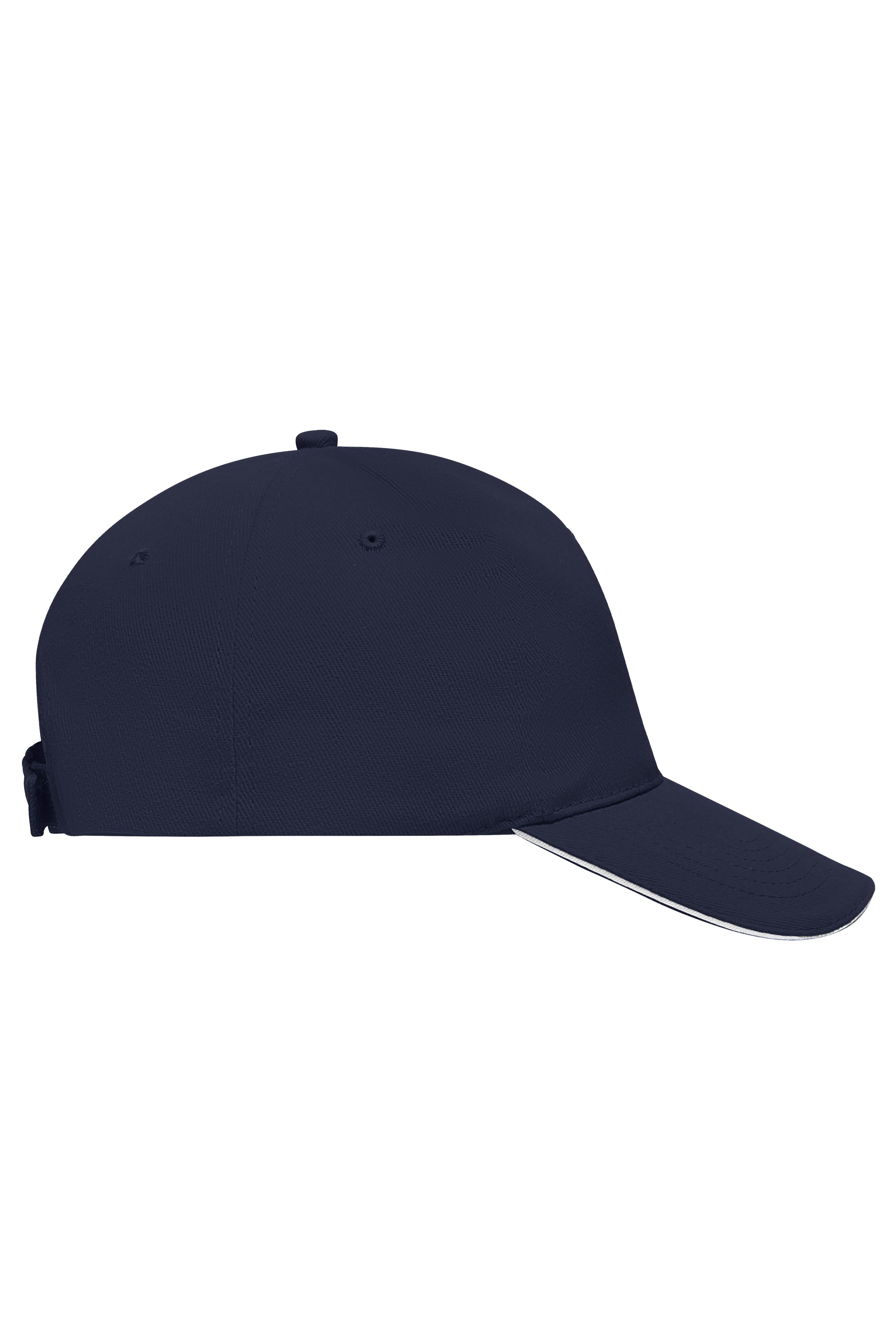 5 Panel Sandwich Cap MB035 5 Panel Cap mit kontrastfarbigem Sandwich
