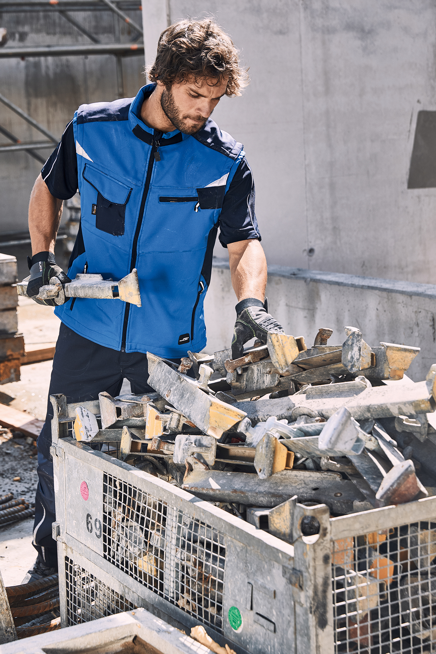 Workwear Softshell Vest - STRONG - JN845 Professionelle Softshellweste mit hochwertiger Ausstattung Workwear Softshell Vest - STRONG - JN845 Professionelle Softshellweste mit hochwertiger Ausstattung