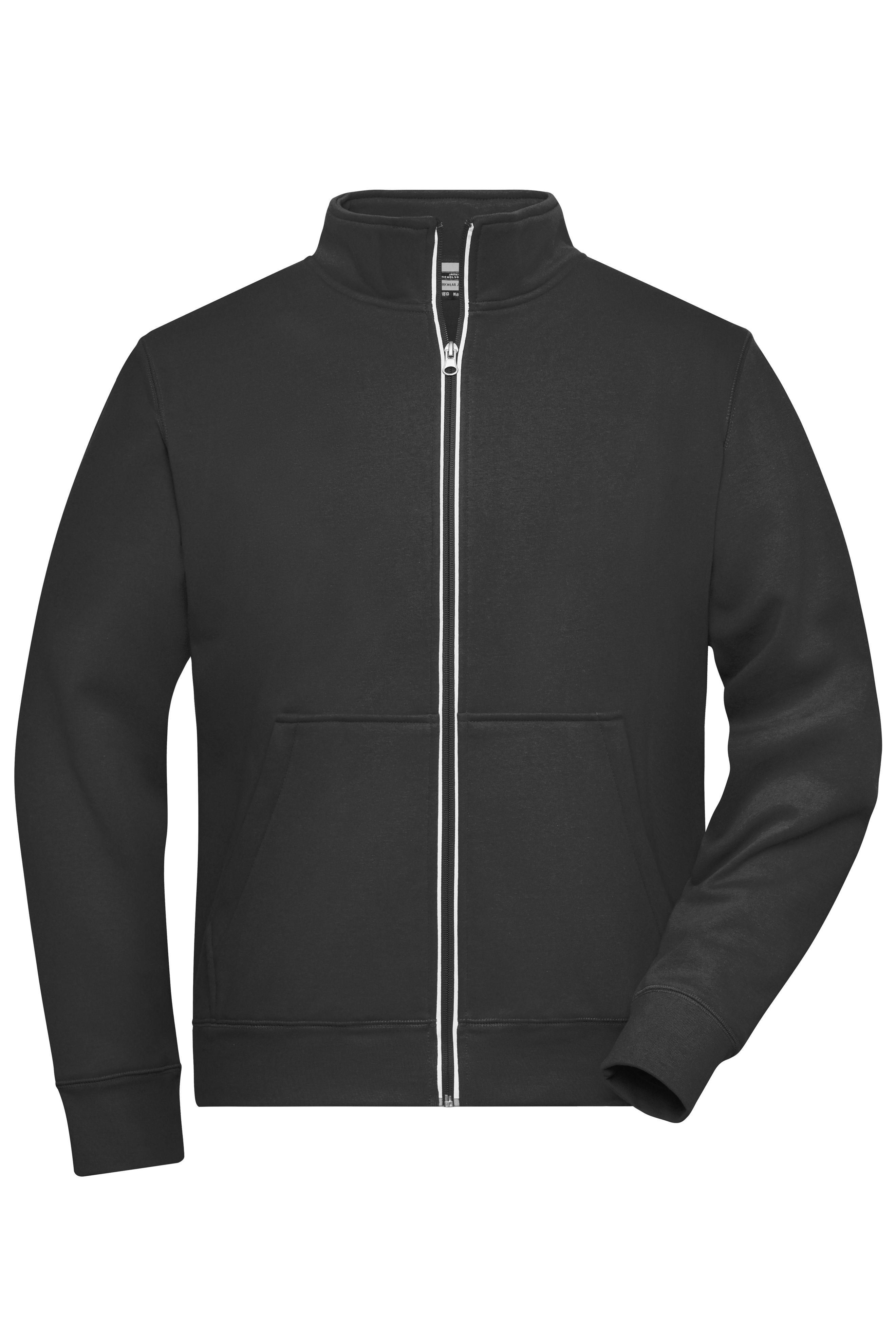 Men's Doubleface Work Jacket - SOLID - JN1810 Funktionelle Jacke mit Stehkragen und Kängurutasche