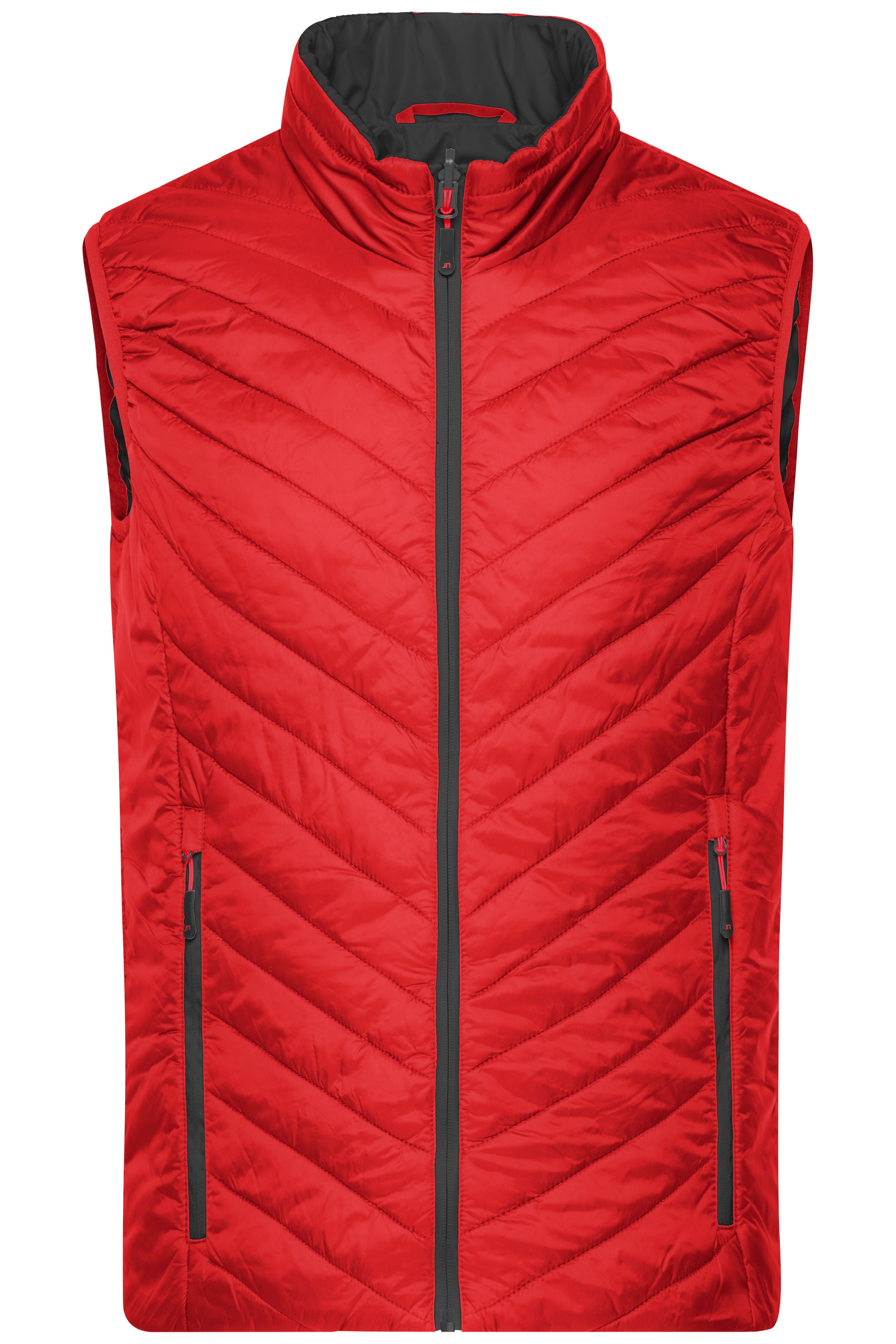 Men's Lightweight Vest JN1090 Leichte Wendeweste mit DuPont™ Sorona® Wattierung (nachwachsender, pflanzlicher Rohstoff)