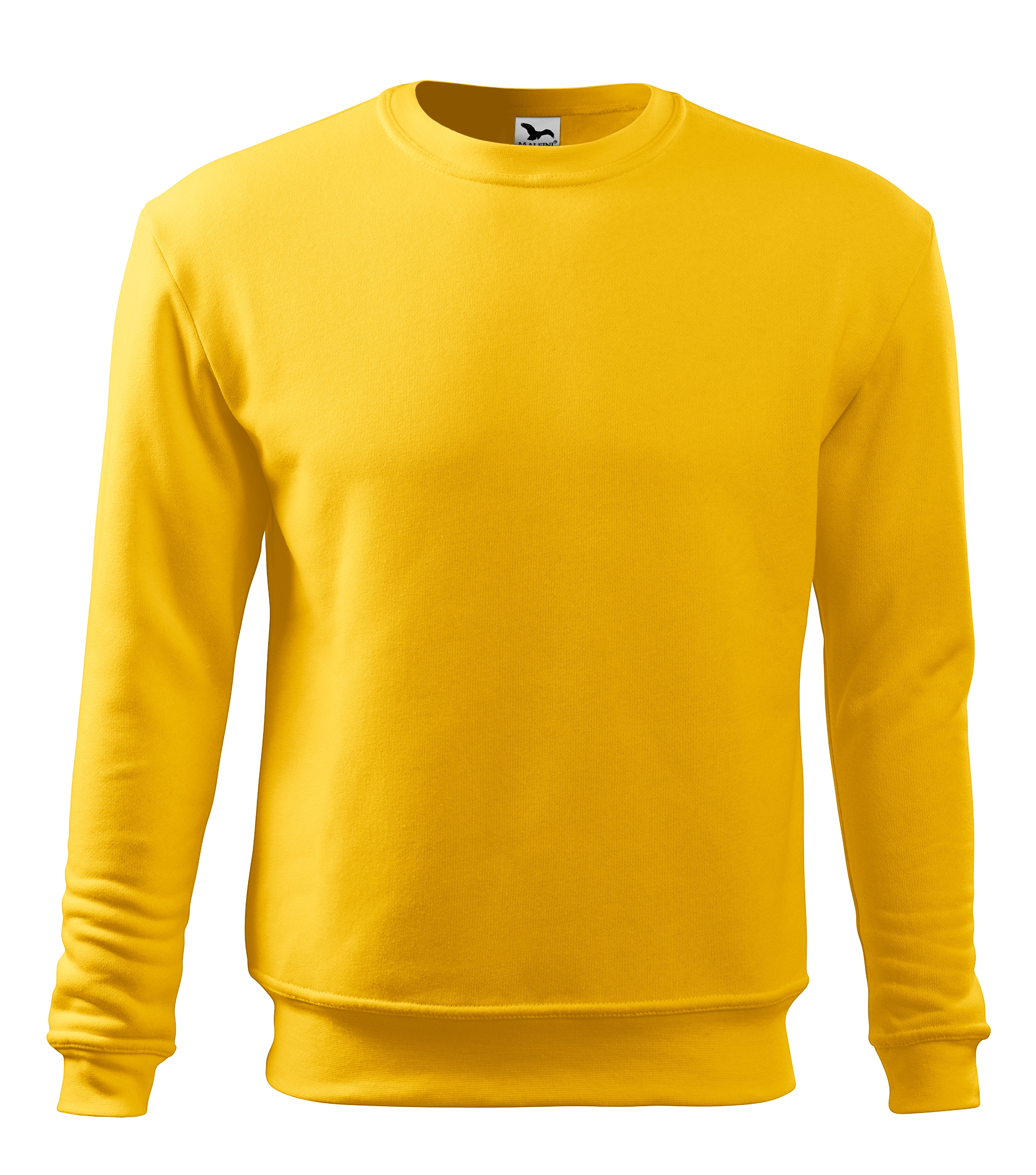 Sweatshirt für Herren und Kinder -  ESSENTIAL 406 - Ärmelmanschetten und Kragensaum - Pullover oder Sweater ohne Kapuze  für Männer Jungen und Mädchen 