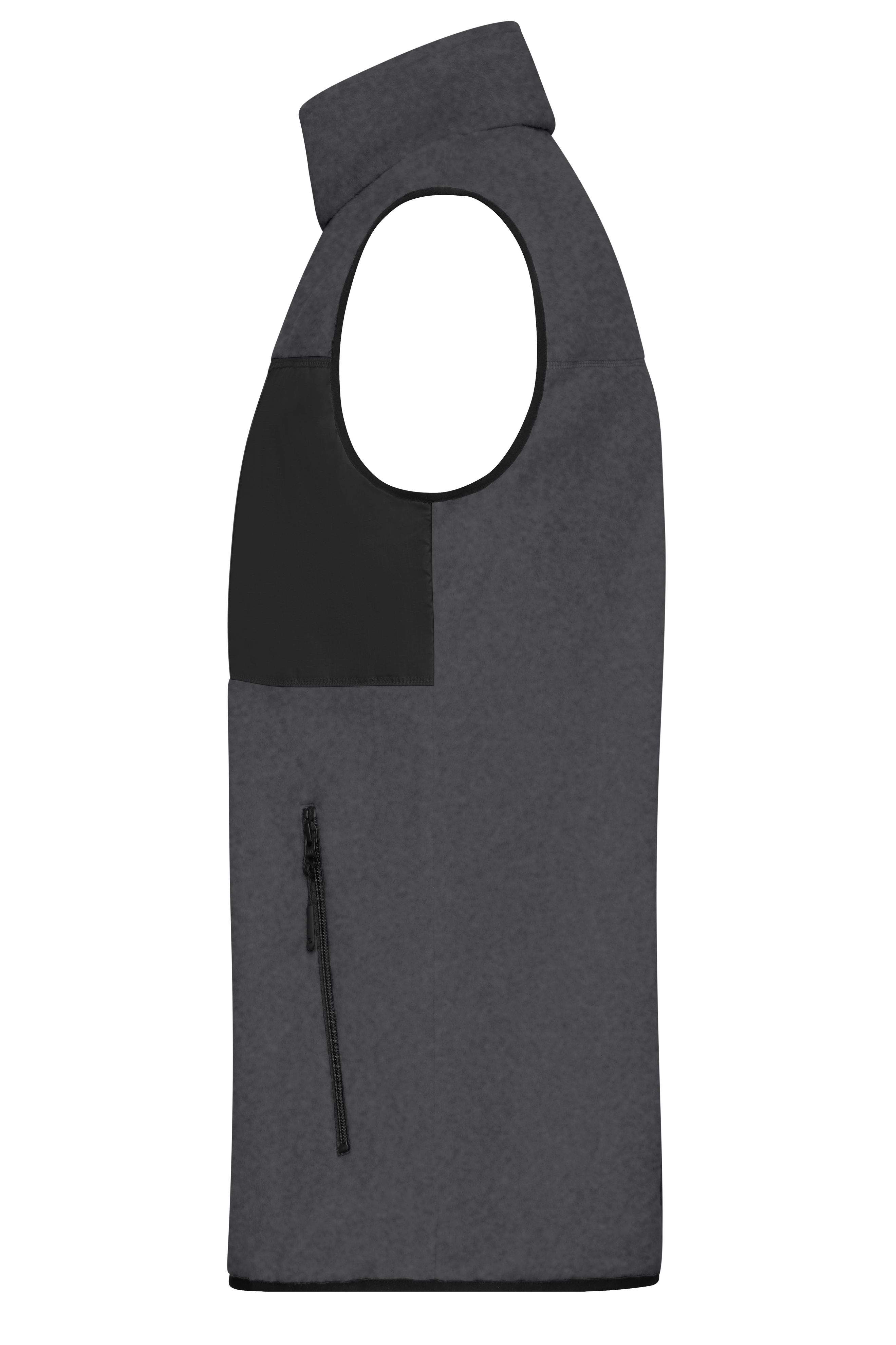 Men's Fleece Vest JN1310 Fleeceweste im Materialmix Men's Fleece Vest JN1310 Fleeceweste im Materialmix