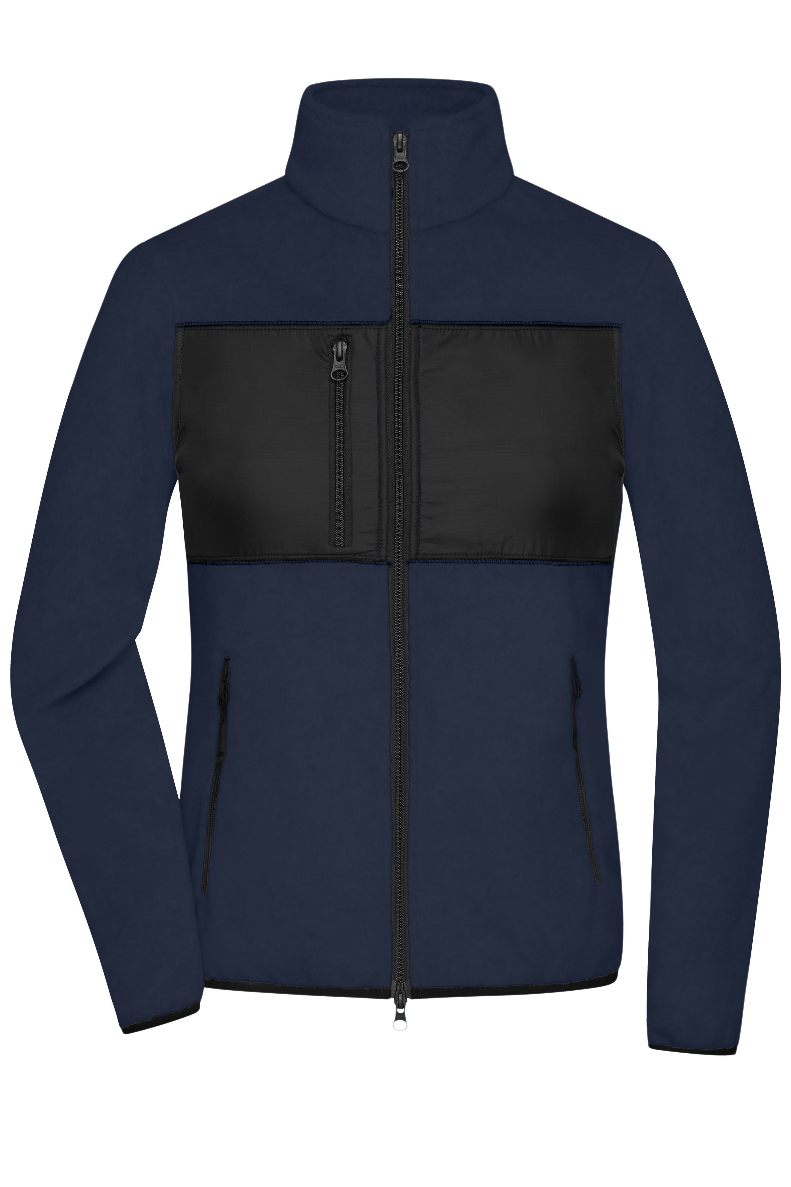 Ladies' Fleece Jacket JN1311 Fleecejacke im Materialmix