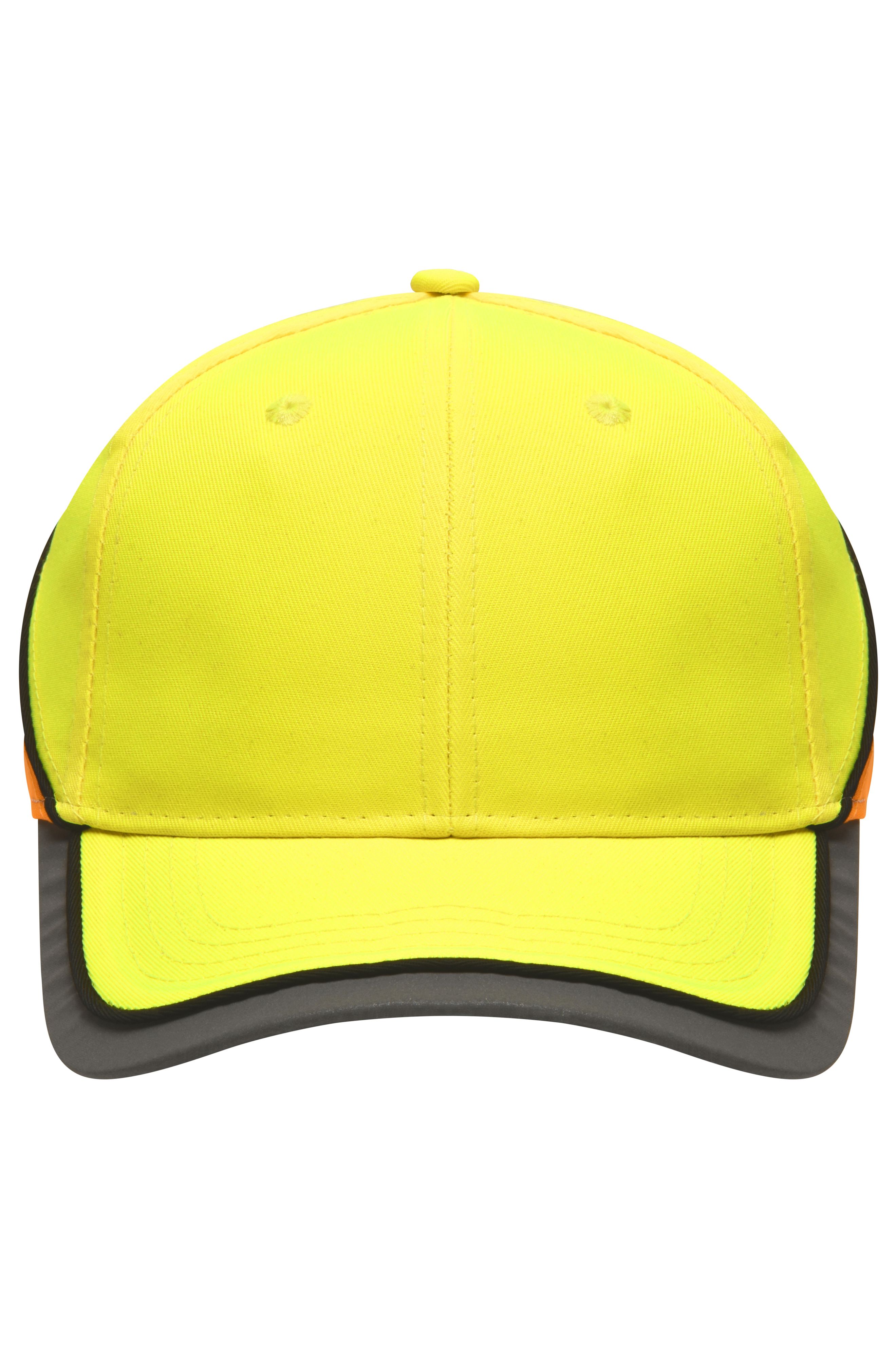 Neon-Cap MB036 Funktionelles 6 Panel Cap in auffälligen Neonfarben