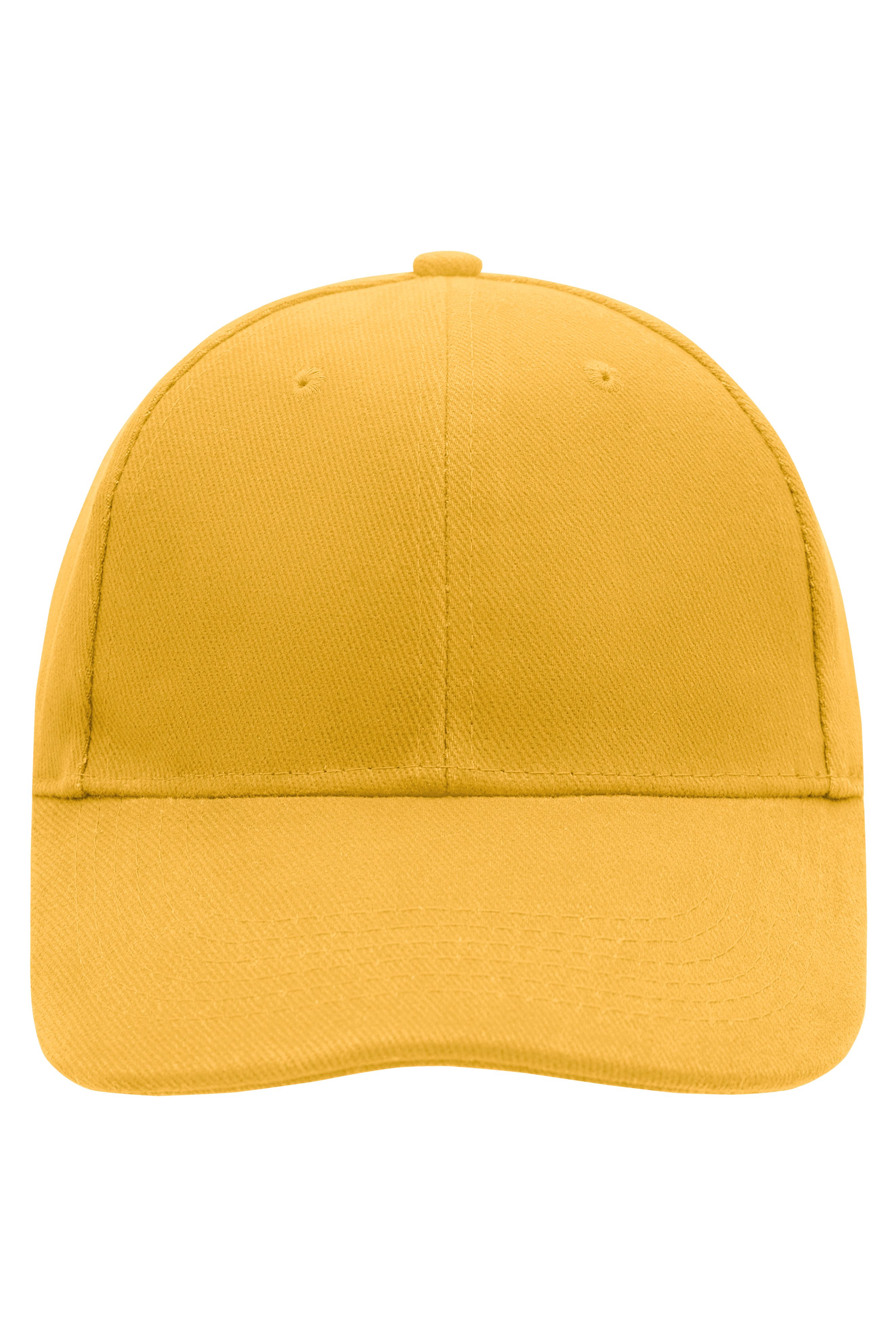 6 Panel Cap Laminated MB016 Klassisches Cap mit laminierten Frontpanels