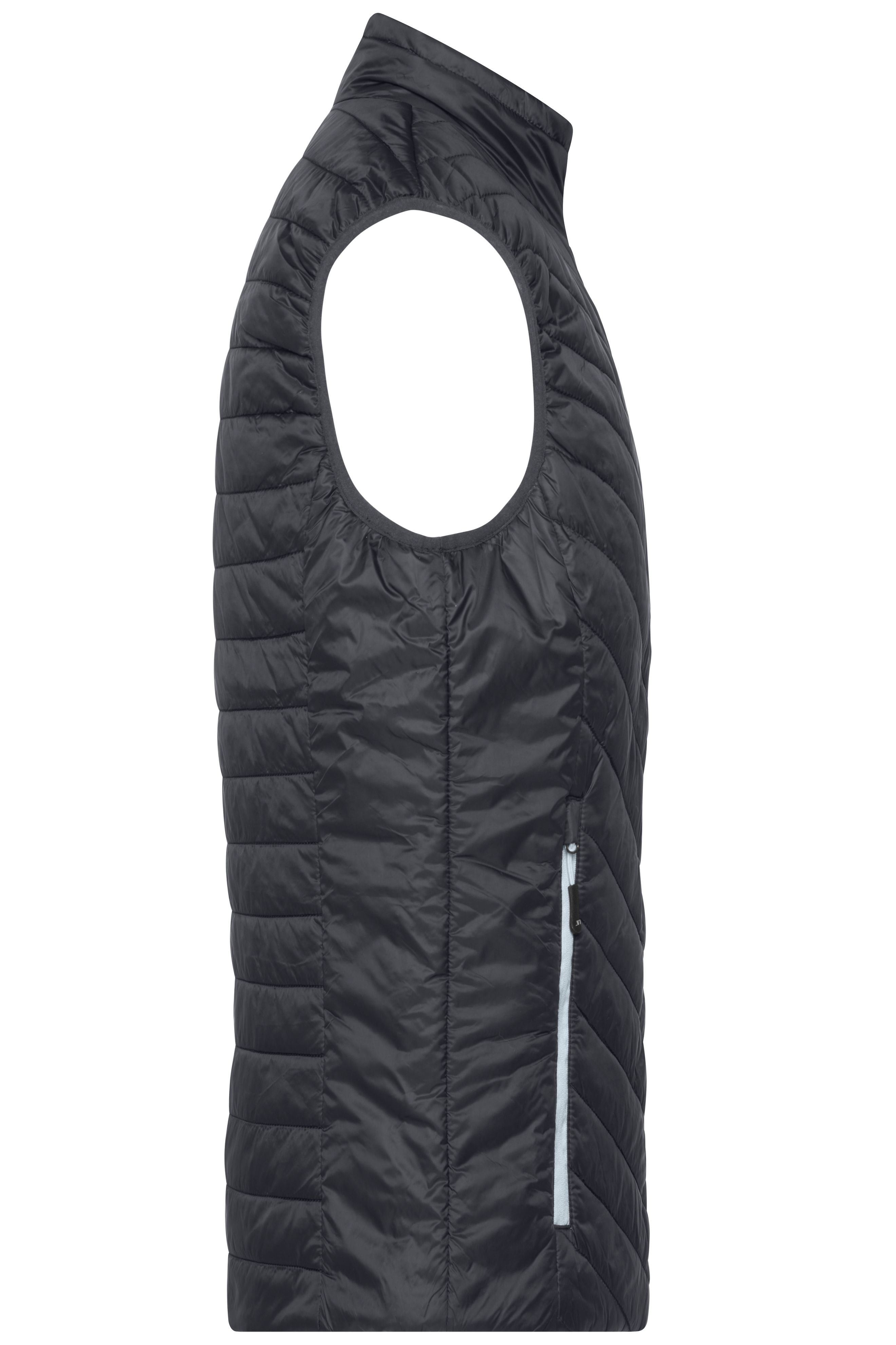 Men's Lightweight Vest JN1090 Leichte Wendeweste mit DuPont™ Sorona® Wattierung (nachwachsender, pflanzlicher Rohstoff)