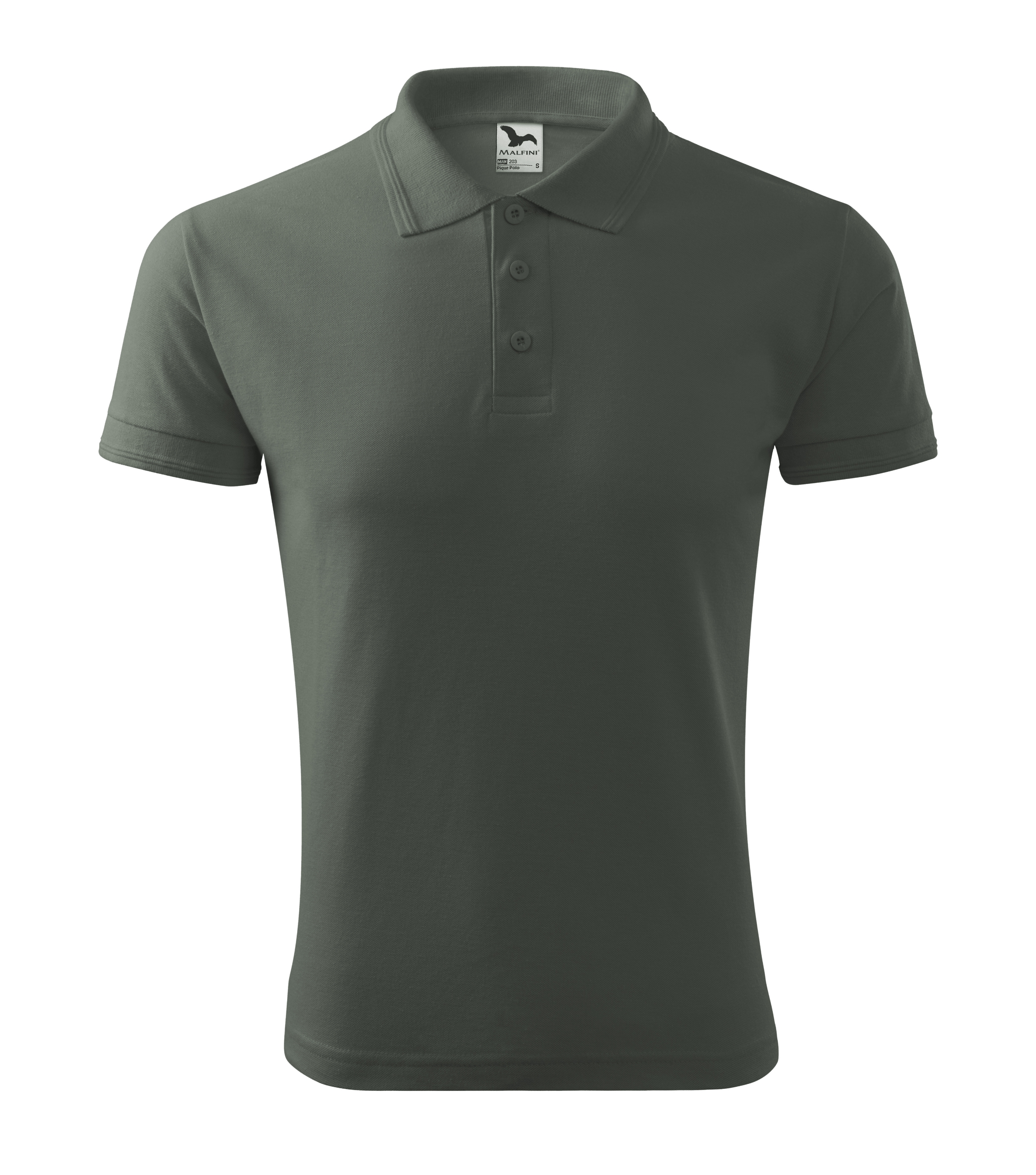 Pique Polo 203 Polohemd Herren