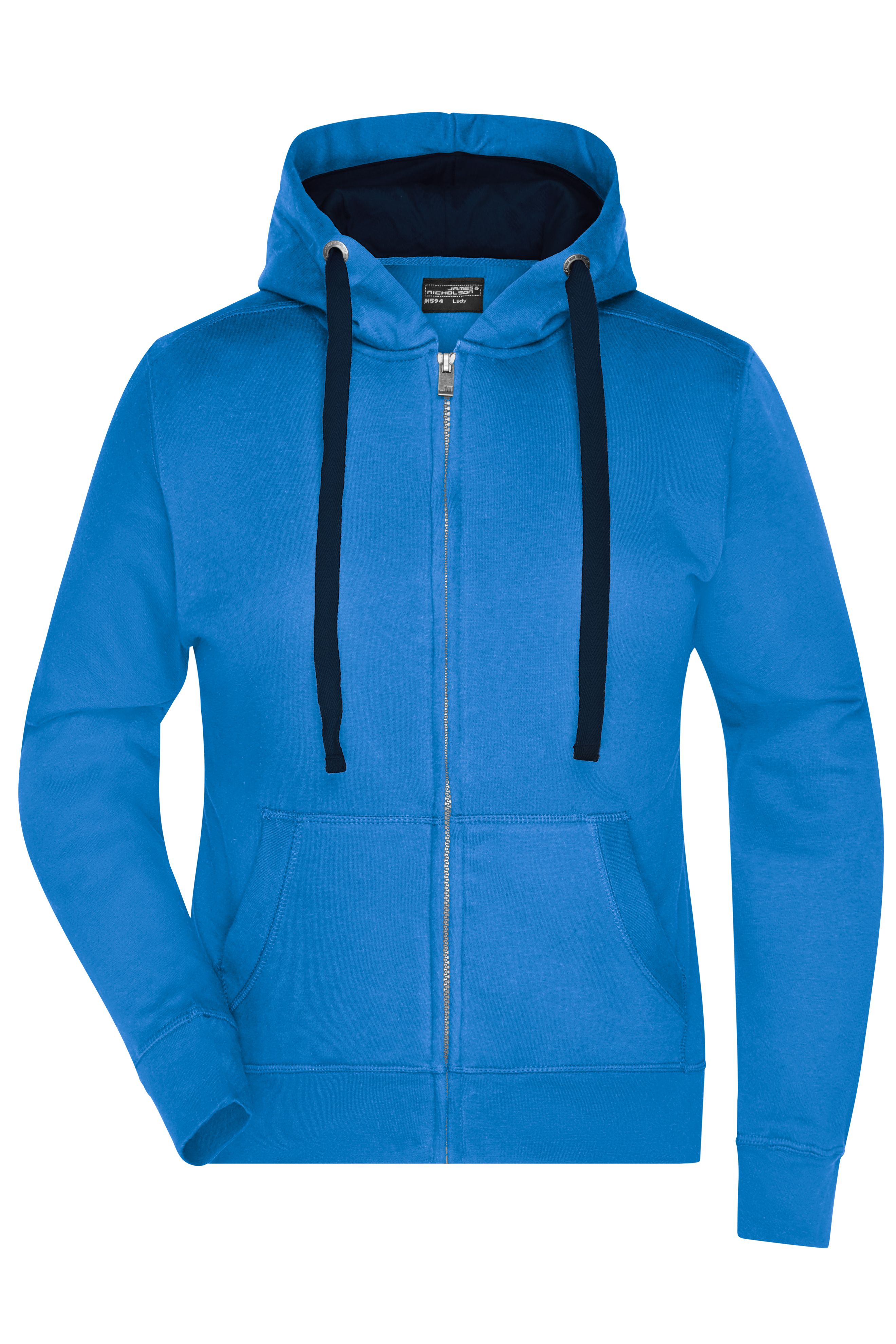 Ladies' Hooded Jacket JN594 Premium Sweat-Jacke mit Bionic®-Finish