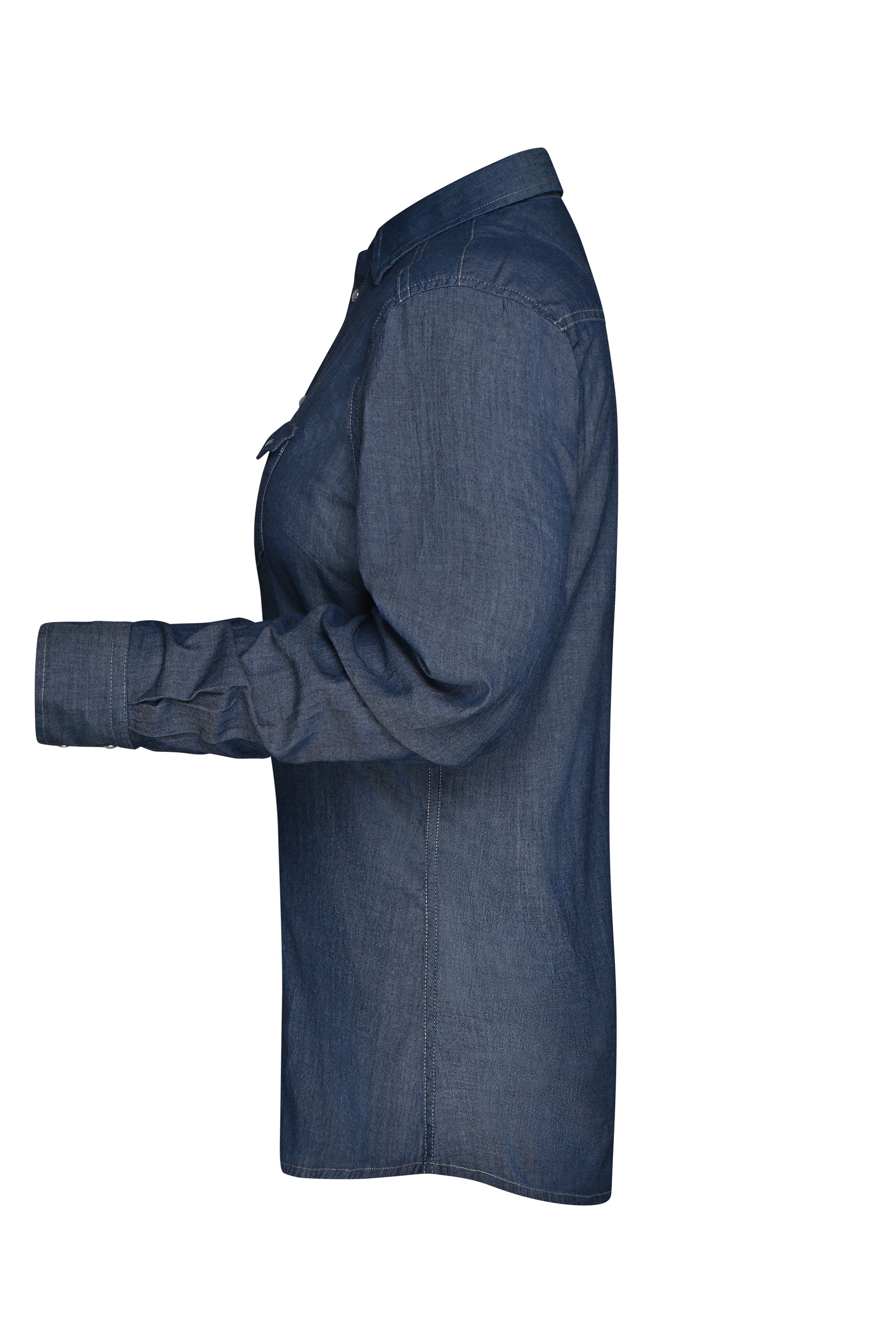 Ladies' Denim Blouse JN628 Trendige Jeansbluse Ladies' Denim Blouse JN628 Trendige Jeansbluse