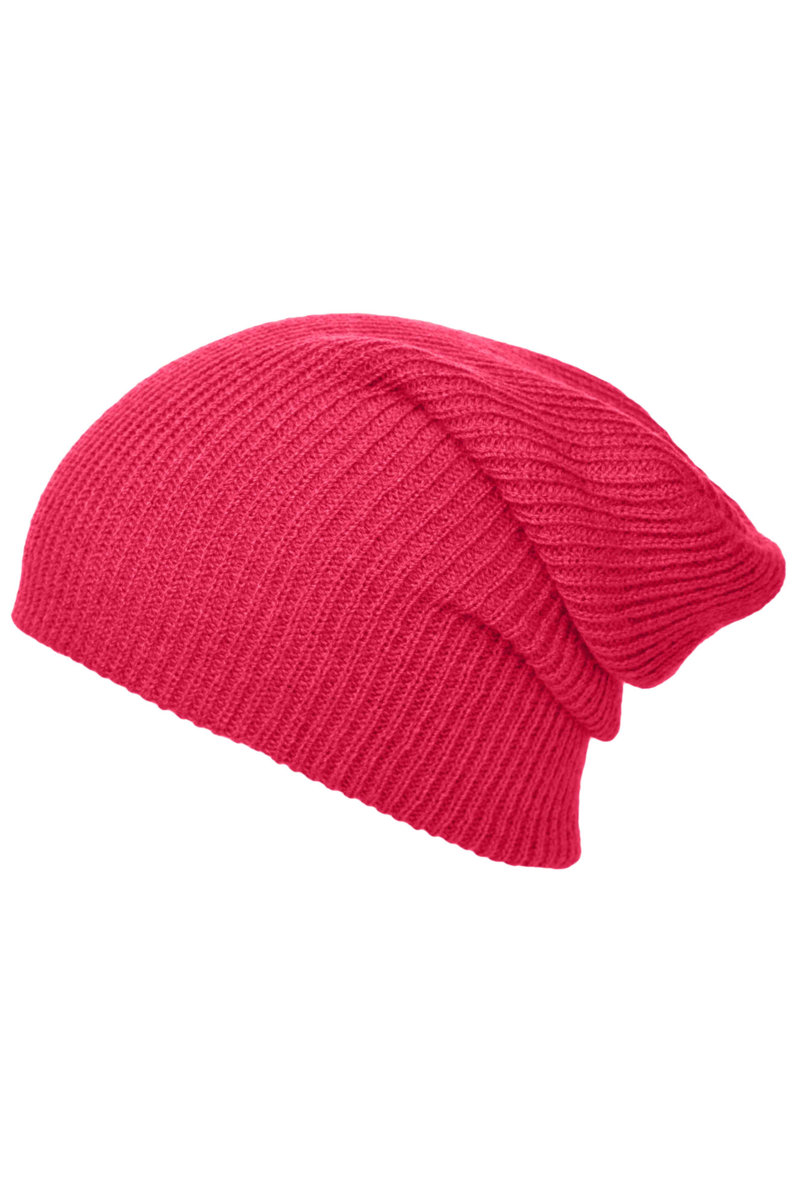 Knitted Long Beanie MB7955 Lässige überlange Strickmütze