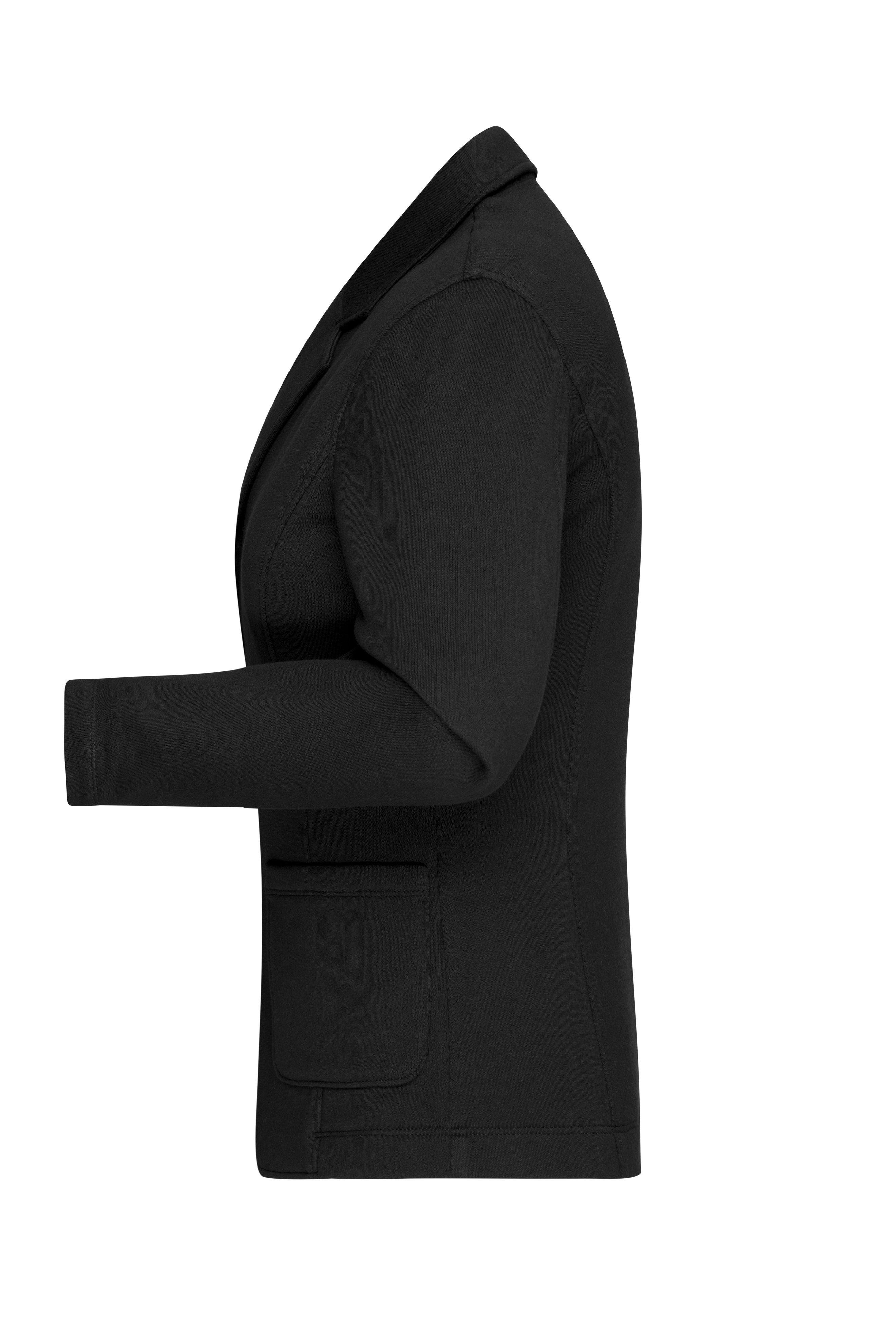 Ladies' Business Blazer JN1177 Klassischer Sweatblazer in angenehmer French-Terry Qualität