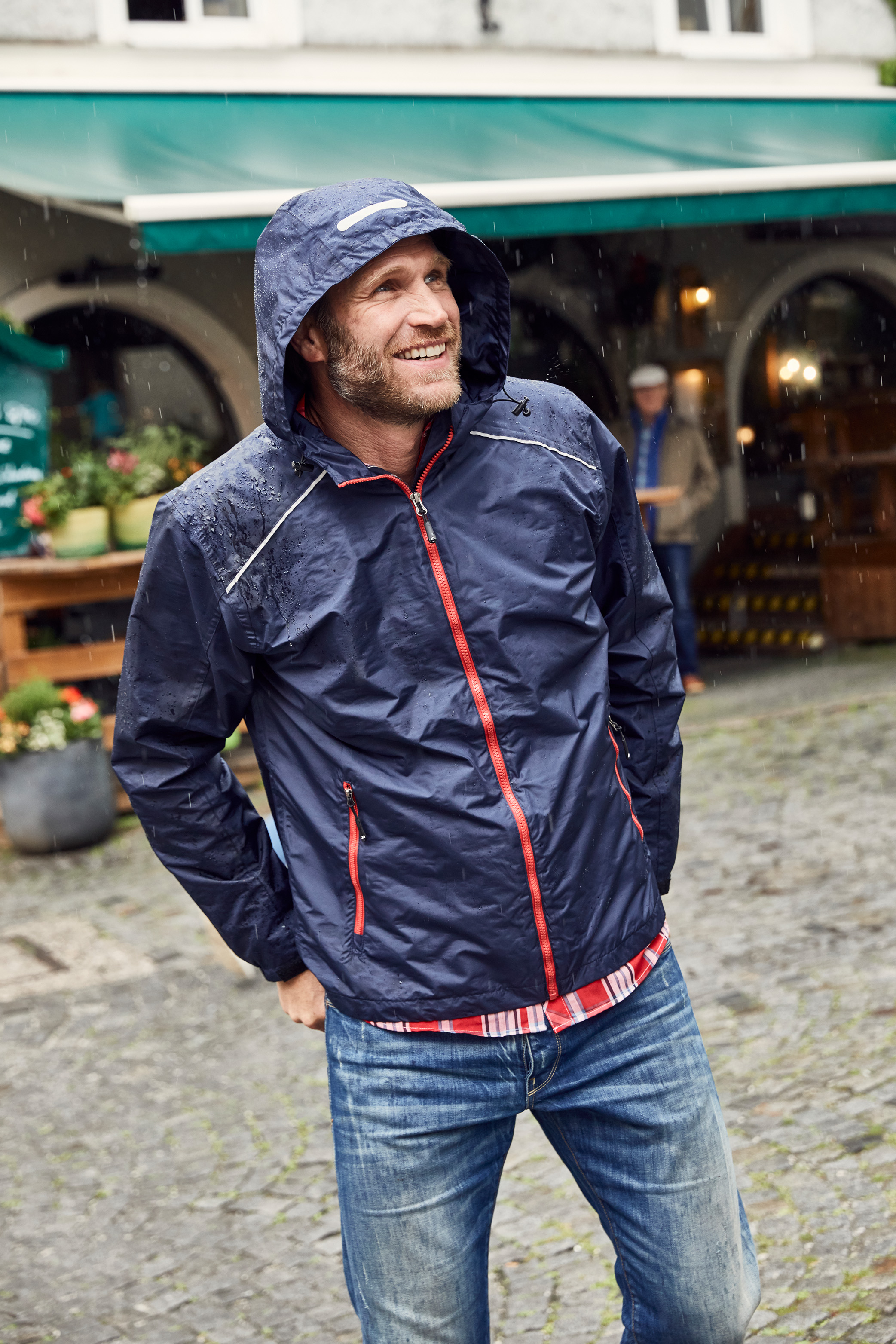 Men's Rain Jacket JN1118 Sportliche, funktionale Outdoorjacke