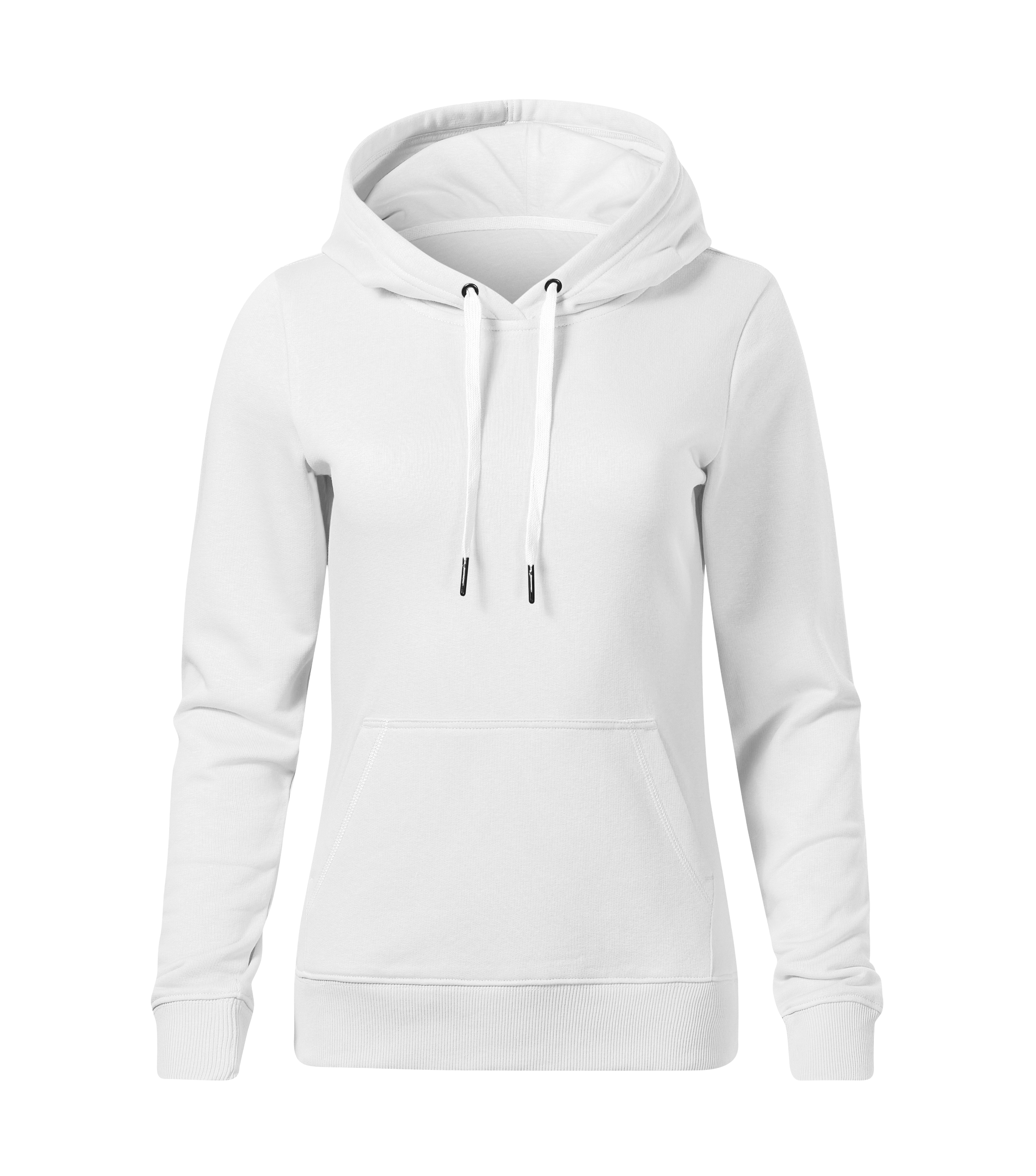 Basic Damen Pullover - BREAK (GRS) 841 Damen - leicht taillierter Schnitt mit Seitennähten und aufgesetzte Kängurutaschen - Sweatshirt Damen für Frauen und women 