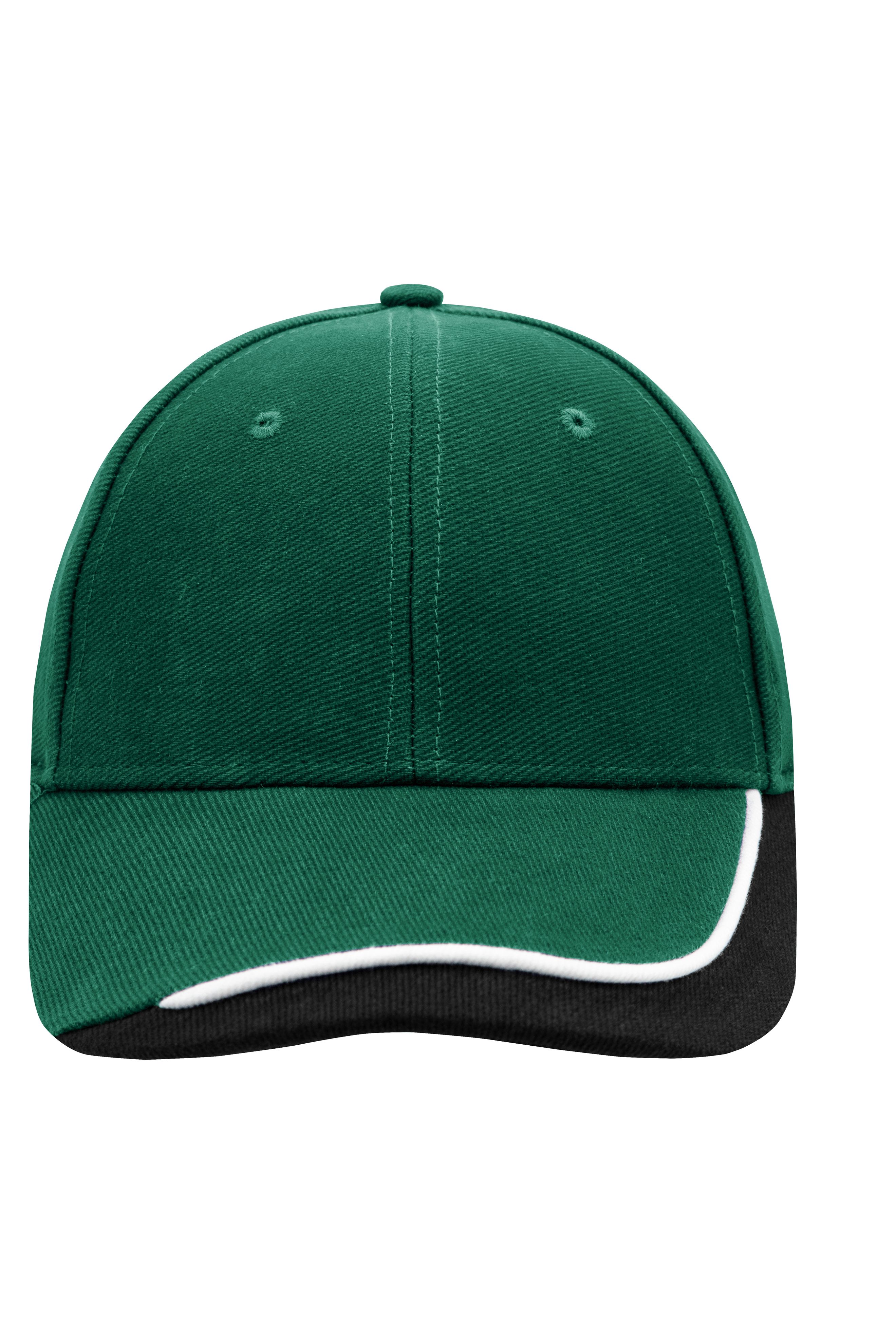 Half-Pipe Sandwich Cap MB049 6 Panel Cap mit extravaganter, dreifarbiger Sandwich-Lösung