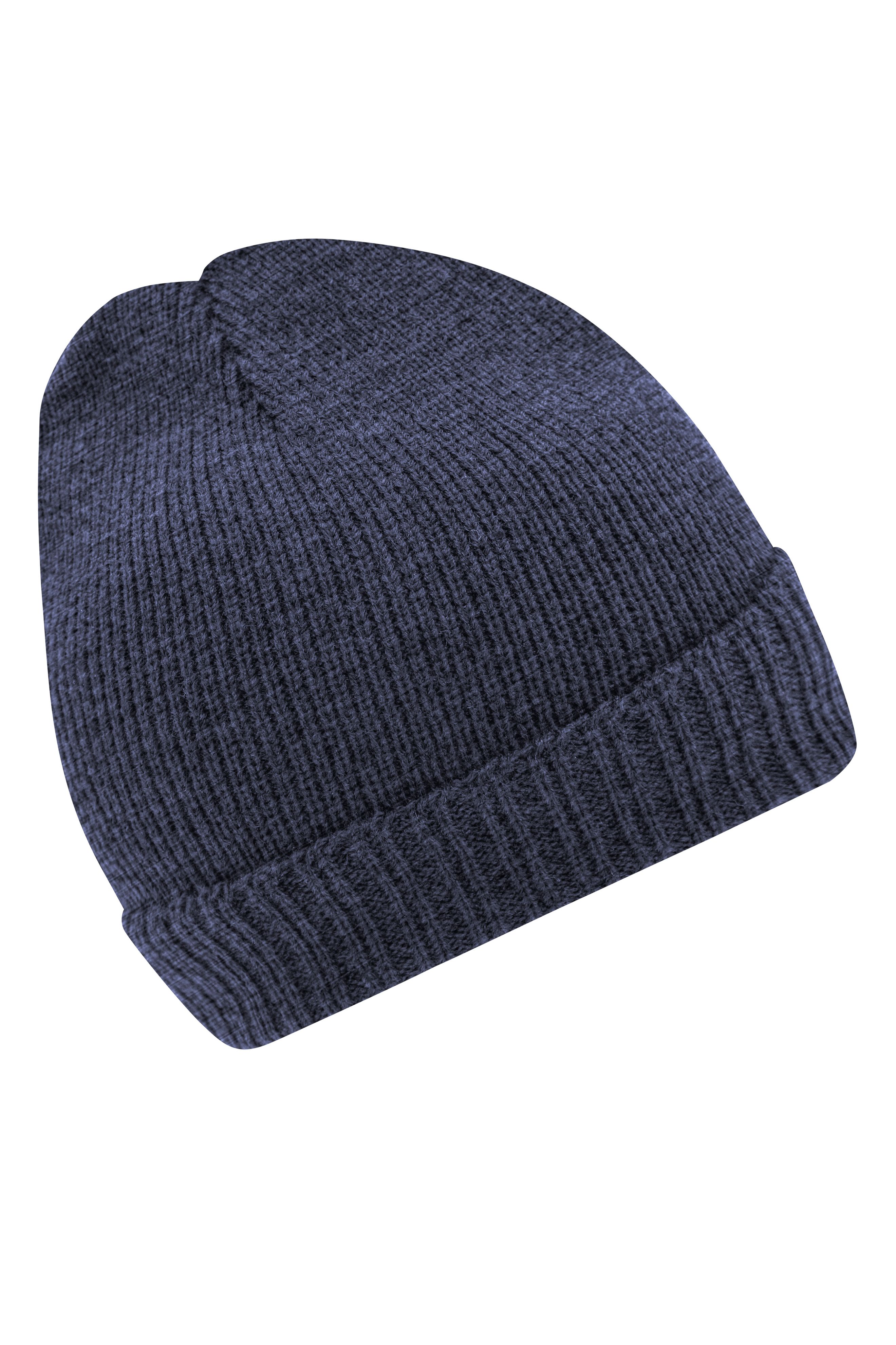 Basic Knitted Beanie MB7111 Promotion Strickmütze mit Umschlag