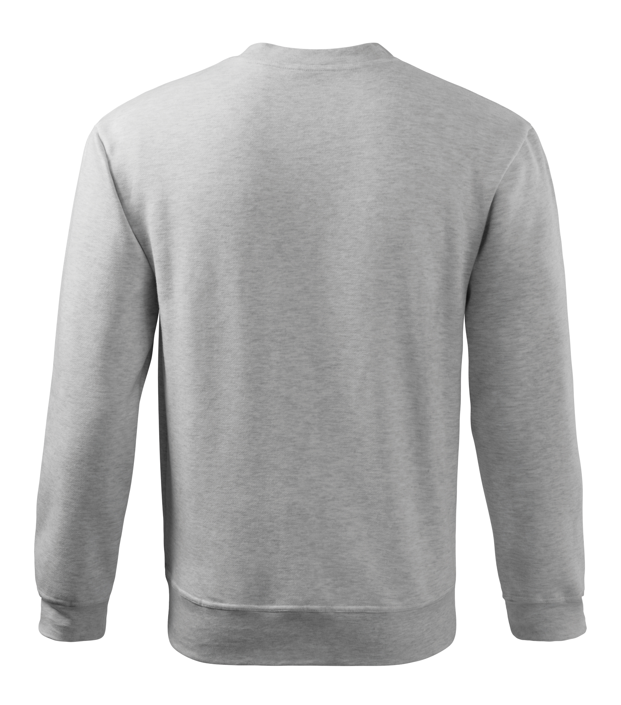 Sweatshirt für Herren und Kinder -  ESSENTIAL 406 - Ärmelmanschetten und Kragensaum - Pullover oder Sweater ohne Kapuze  für Männer Jungen und Mädchen 