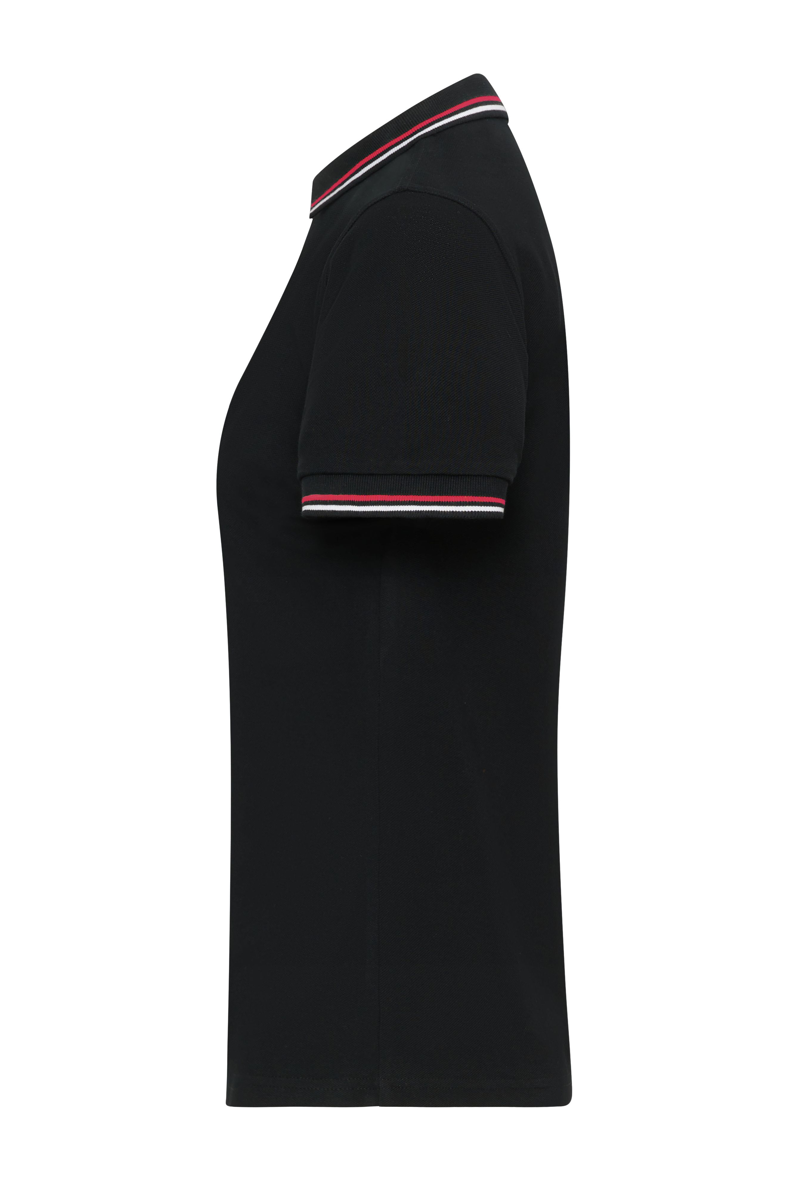 Ladies' Polo JN1305 Klassisches Polo mit Kontraststreifen an Kragen und Armbündchen in Piqué-Qualität Ladies' Polo JN1305 Klassisches Polo mit Kontraststreifen an Kragen und Armbündchen in Piqué-Qualität