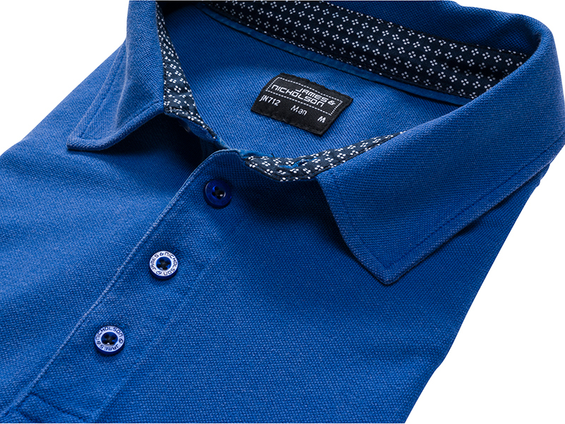 Men's Polo JN712 Polo mit modischen Details Men's Polo JN712 Polo mit modischen Details
