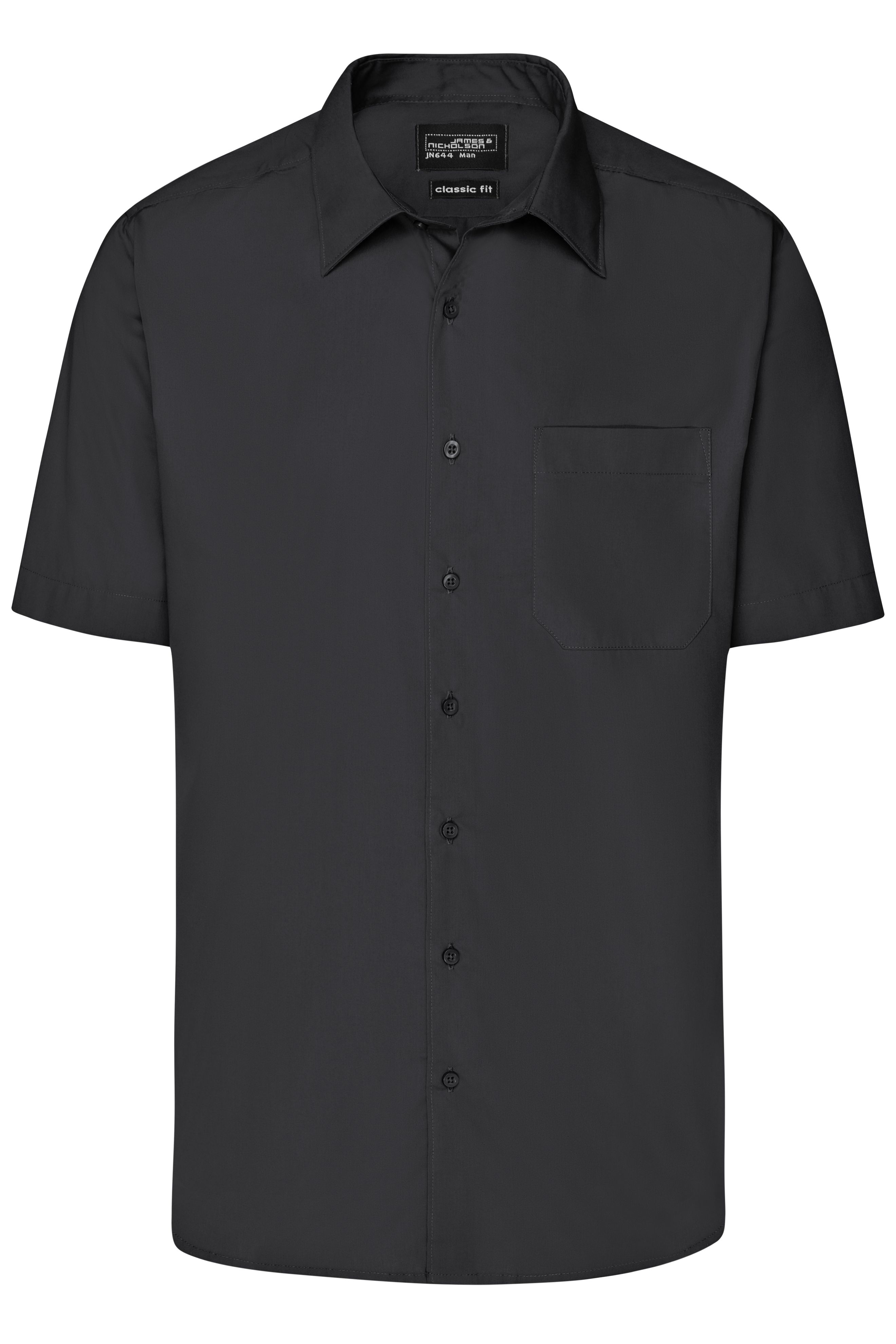 Men's Business Shirt Short-Sleeved JN644 Klassisches Shirt aus strapazierfähigem Mischgewebe