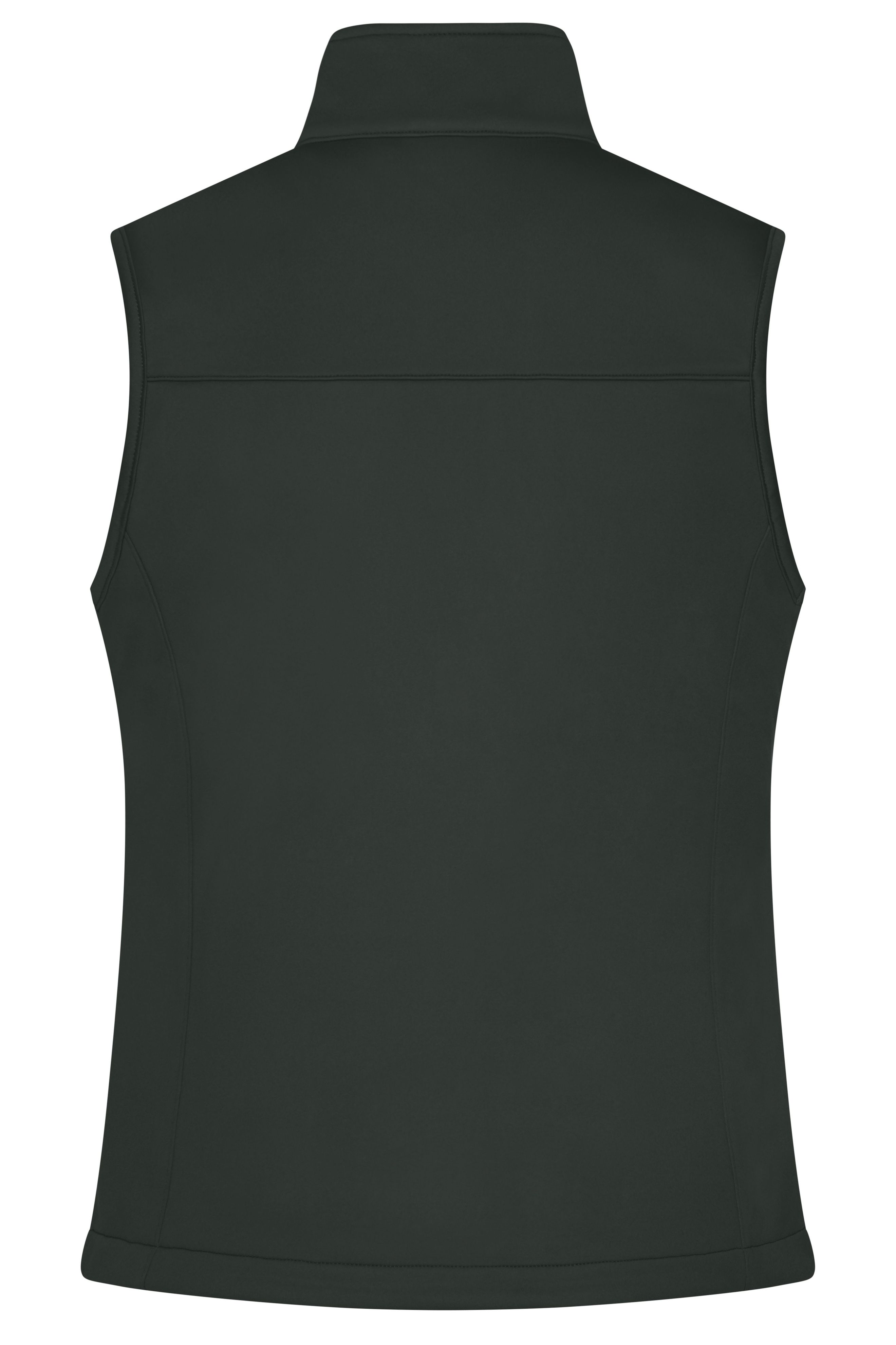 Ladies' Softshell Vest JN1169 Klassische Softshellweste im sportlichen Design aus recyceltem Polyester