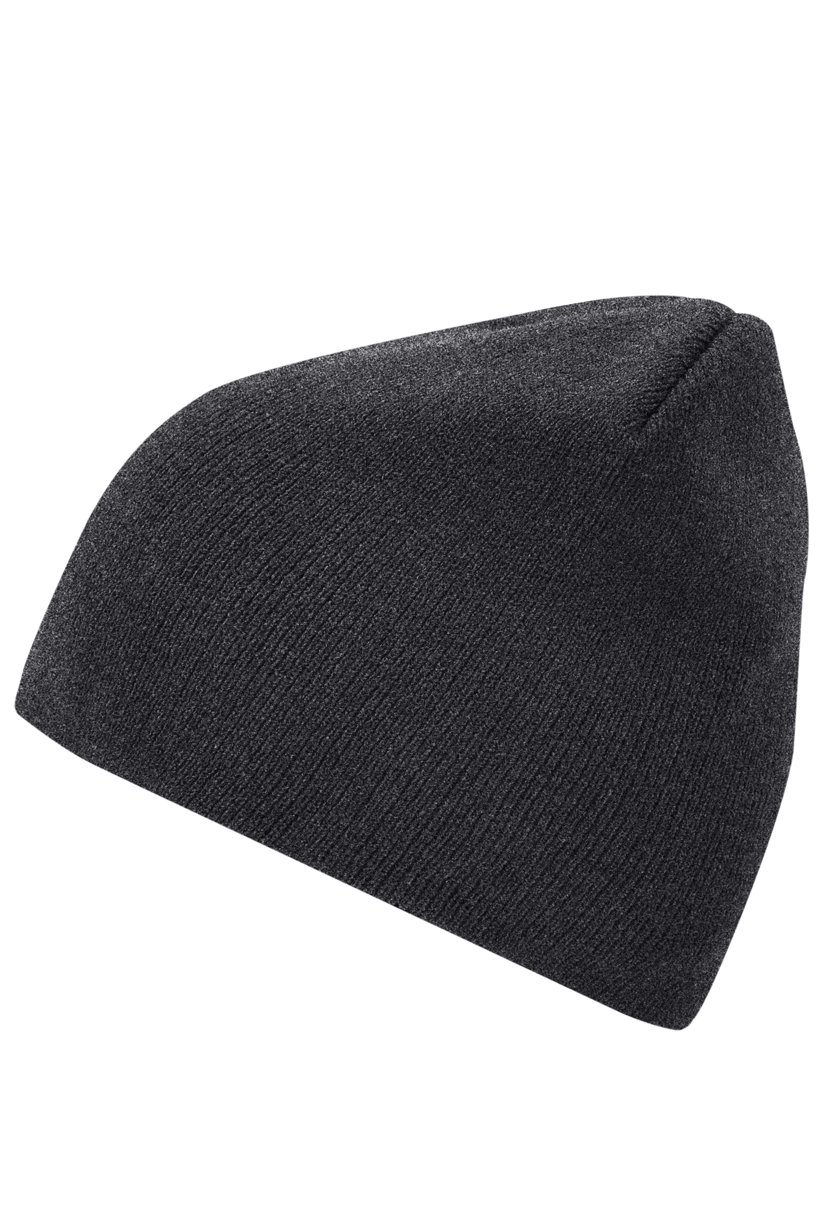 Beanie No.1 MB7580 Enganliegende Strickmütze ohne Umschlag