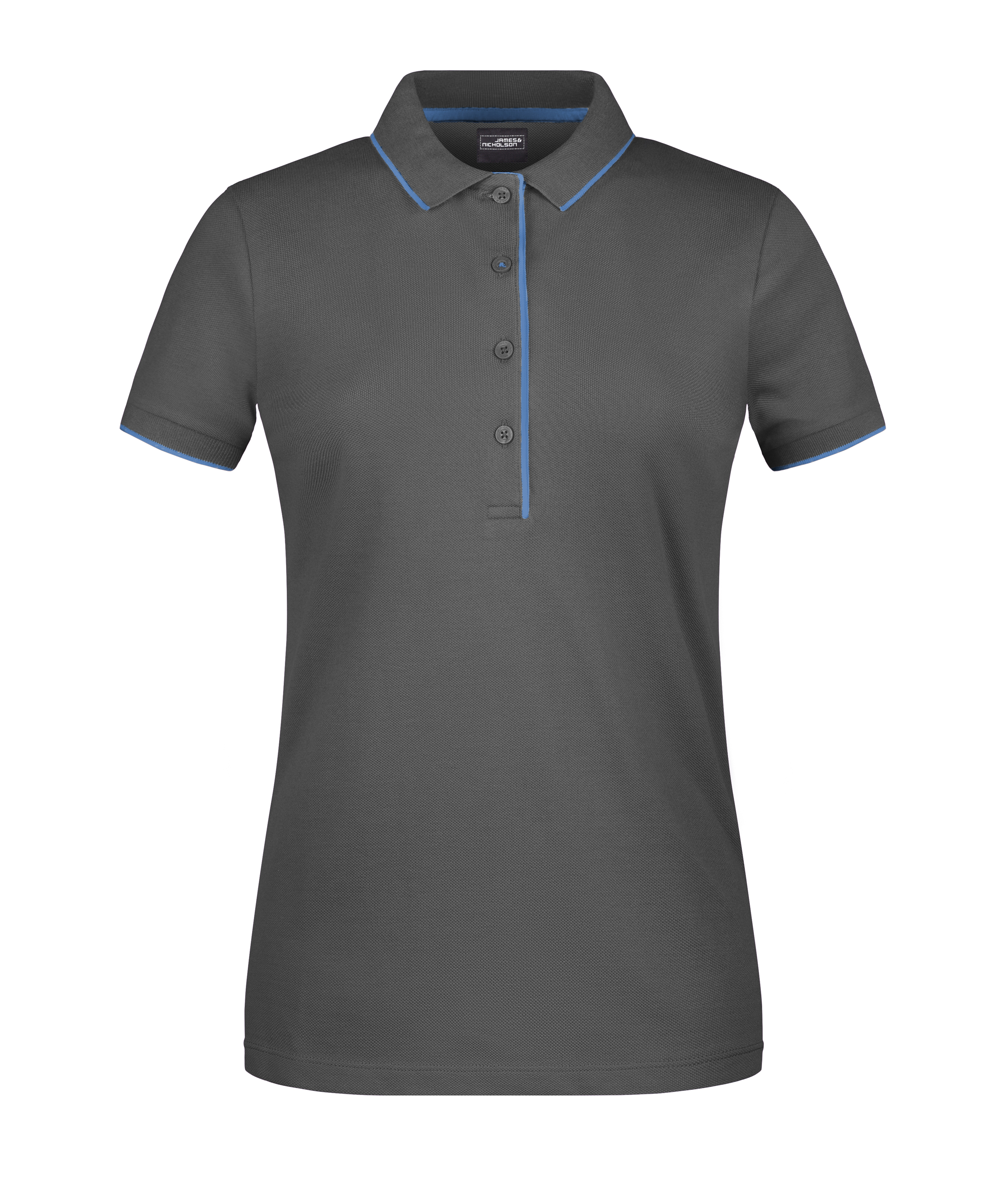 Ladies' Polo Stripe JN727 Klassisches Polo mit Kontraststreifen