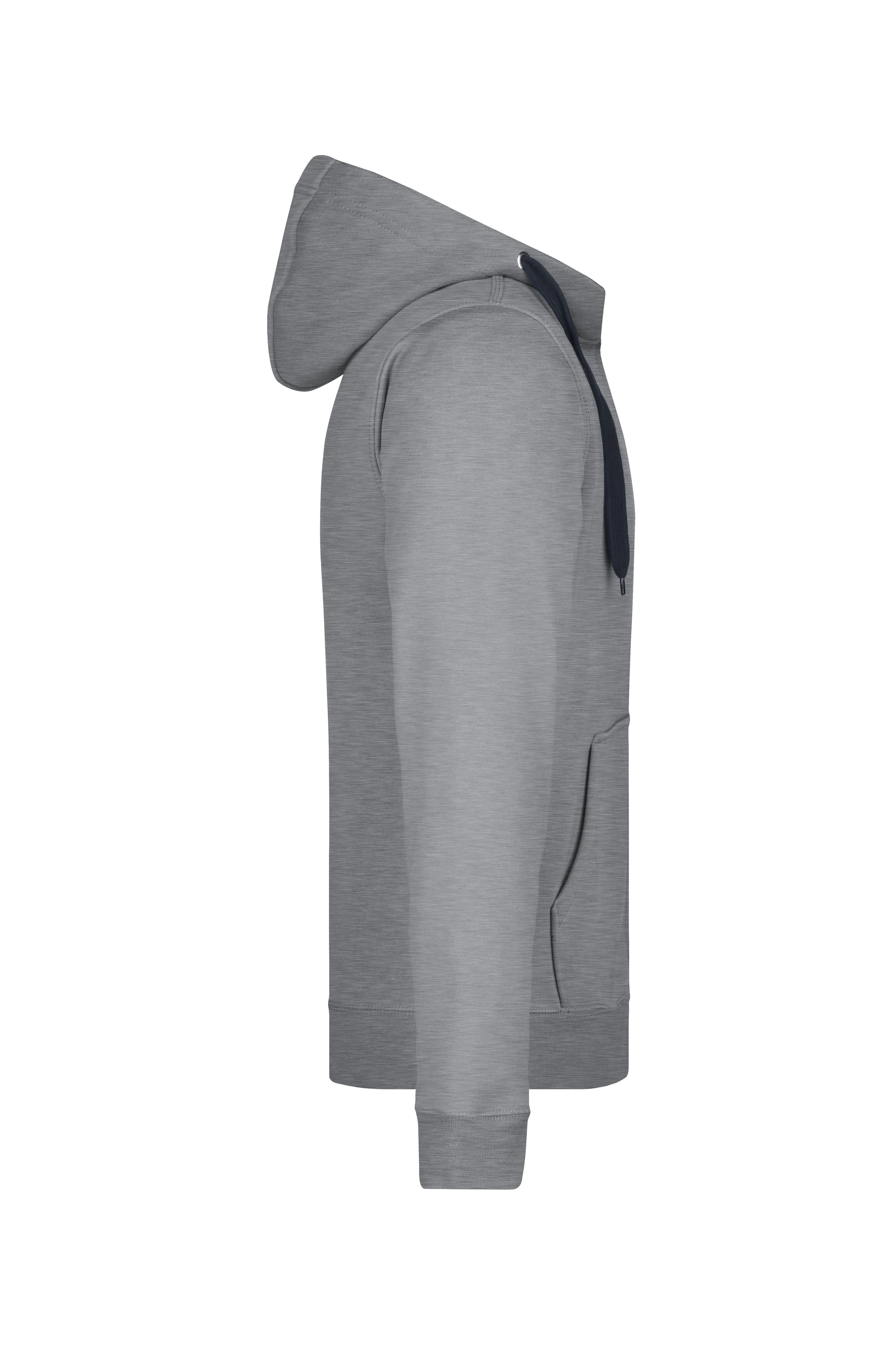 Men's Doubleface Jacket JN355 Sportive Jacke mit Kapuze