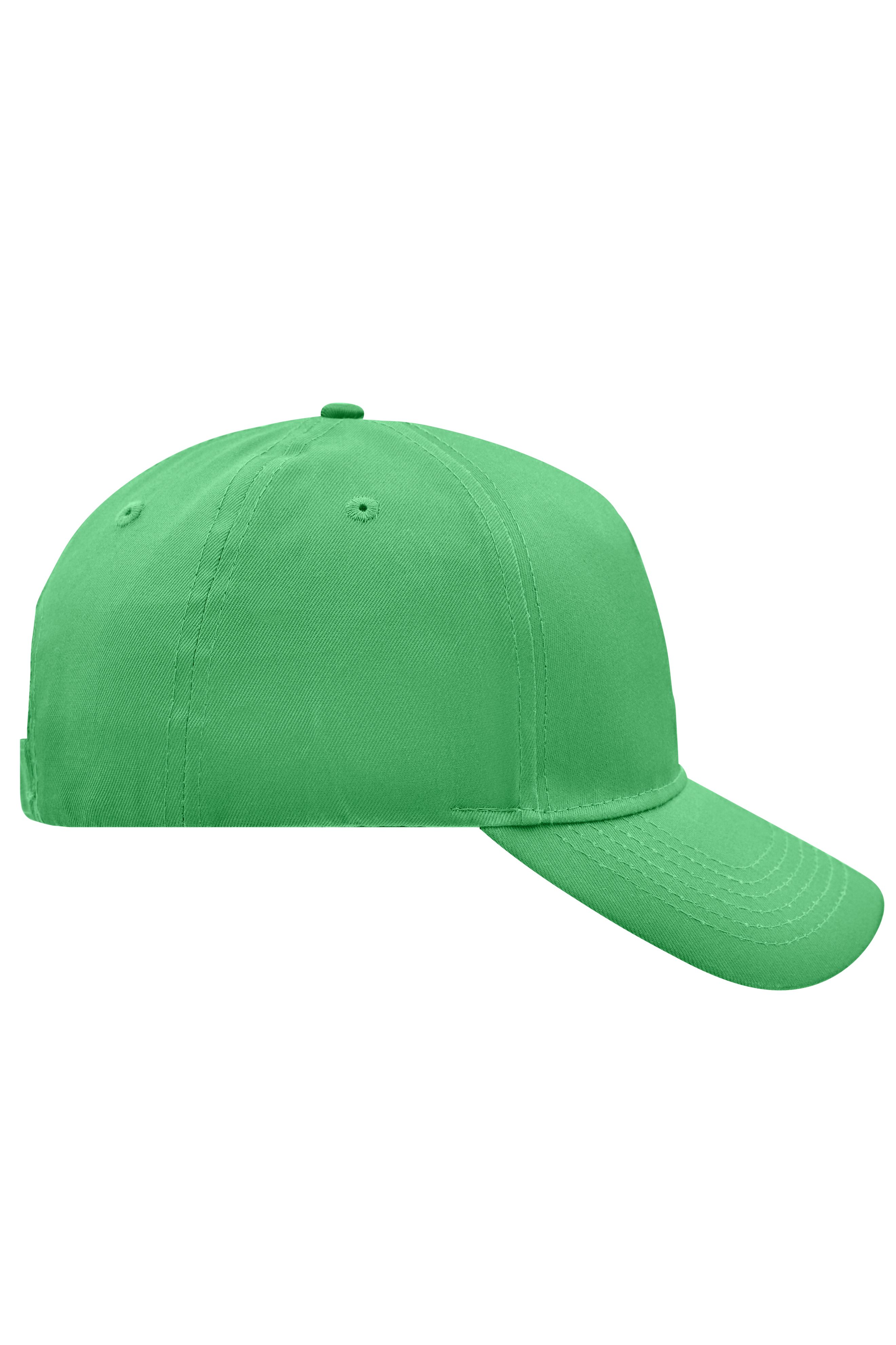 5 Panel Cap MB6117 5 Panel Cap mit ungebürsteter Oberfläche