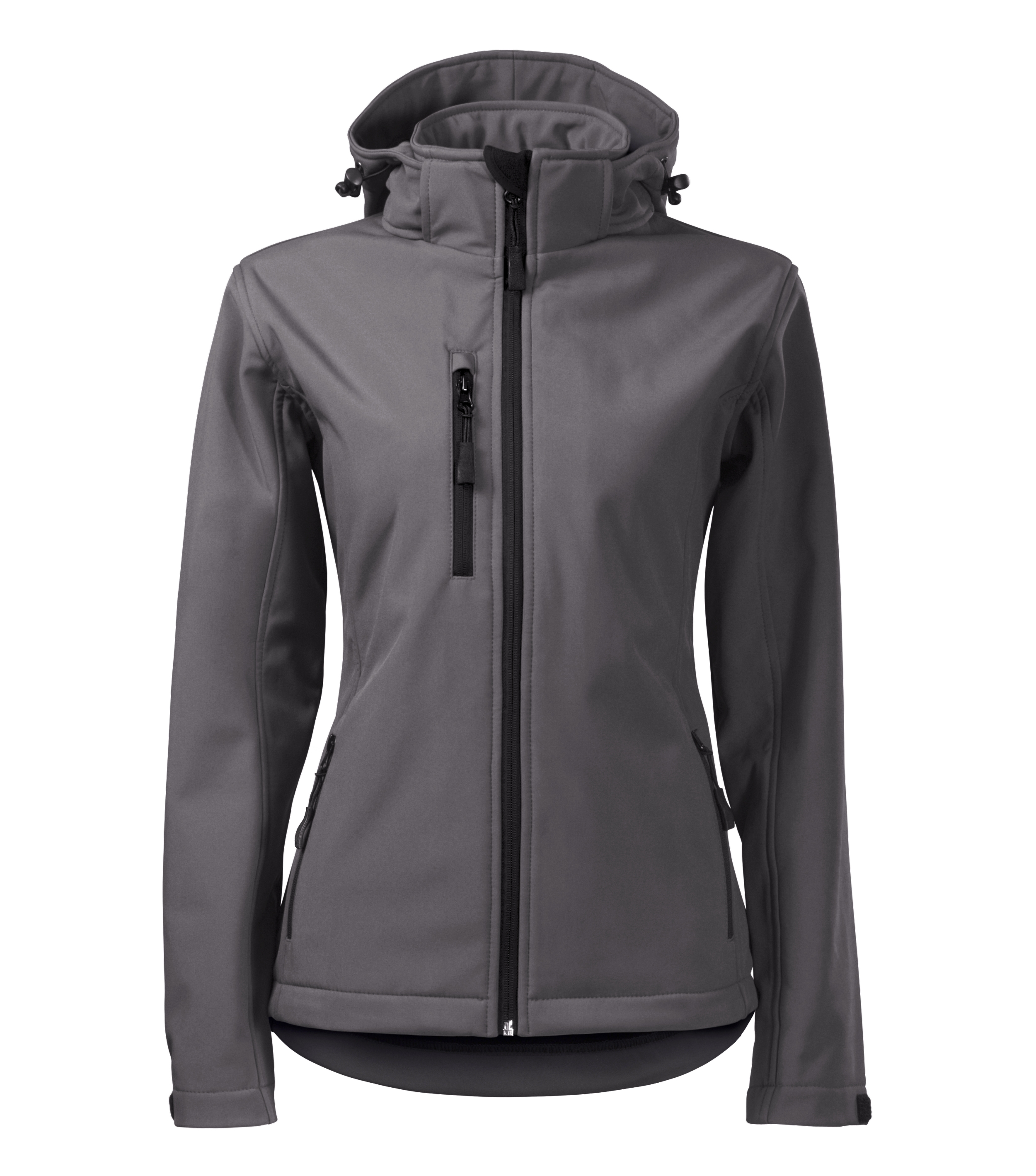 Softshelljacke Damen - Performance 521 - Brusttasche und abnehmbare Kapuze - Übergangsjacke für Damen geeignet als Wanderjacke oder Übergangsjacke mit abnehmbarer Kapuze 