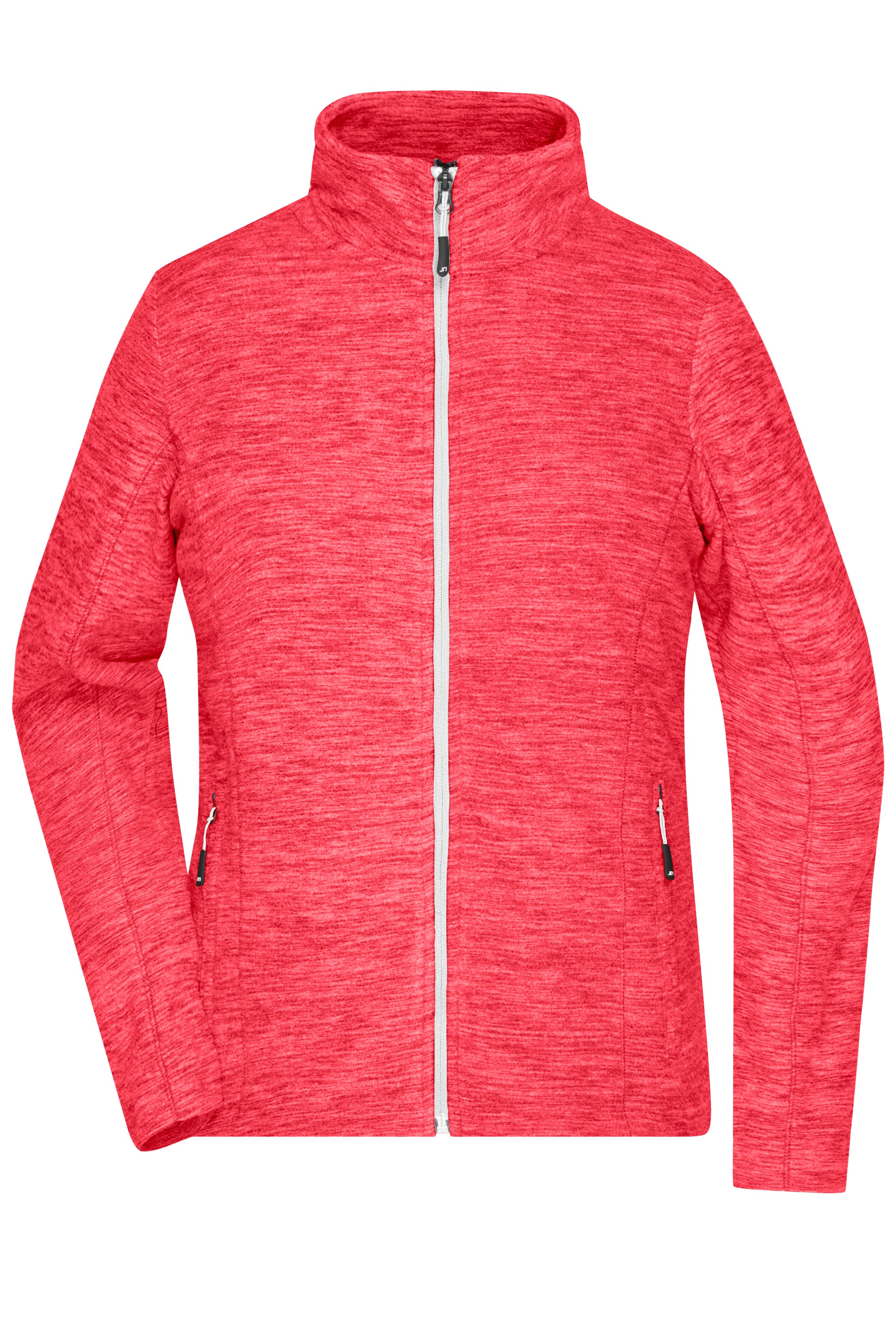 Ladies' Fleece Jacket JN769 Fleecejacke in modischer Melange-Optik