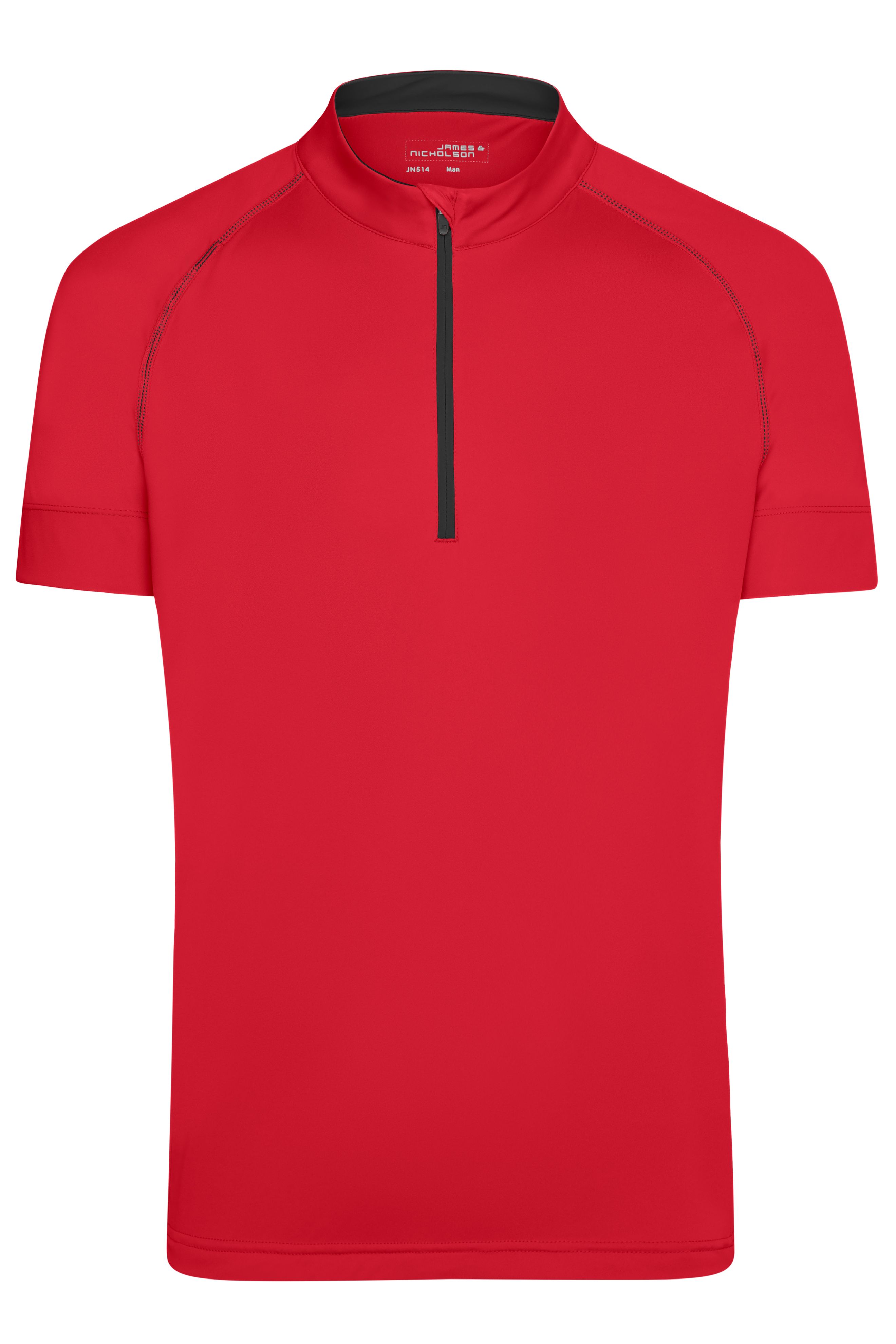 Men's Bike-T Half Zip JN514 Sportliches Radtrikot