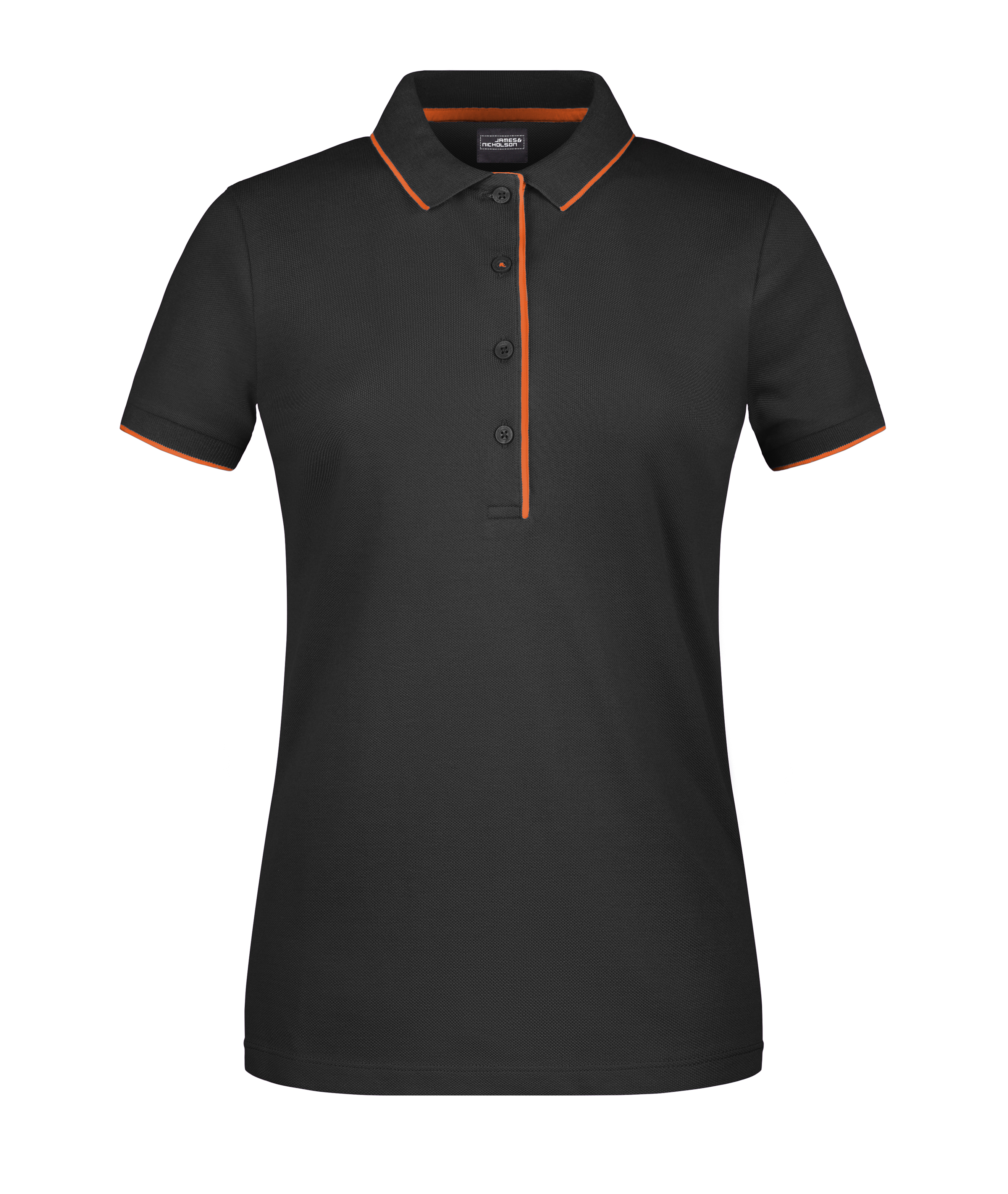 Ladies' Polo Stripe JN727 Klassisches Polo mit Kontraststreifen