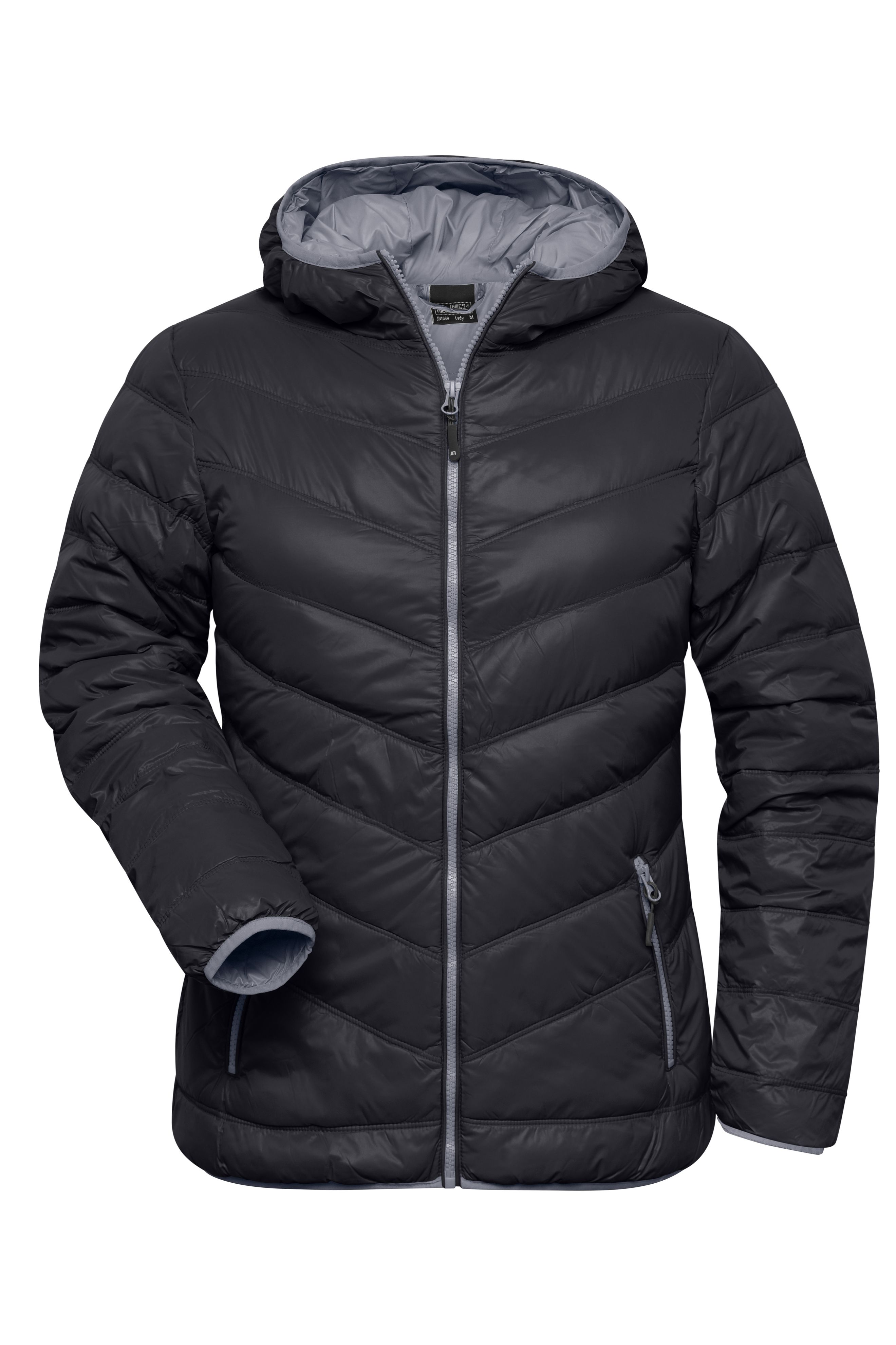 Ladies' Down Jacket JN1059 Ultraleichte Daunenjacke mit Kapuze in sportlichem Style