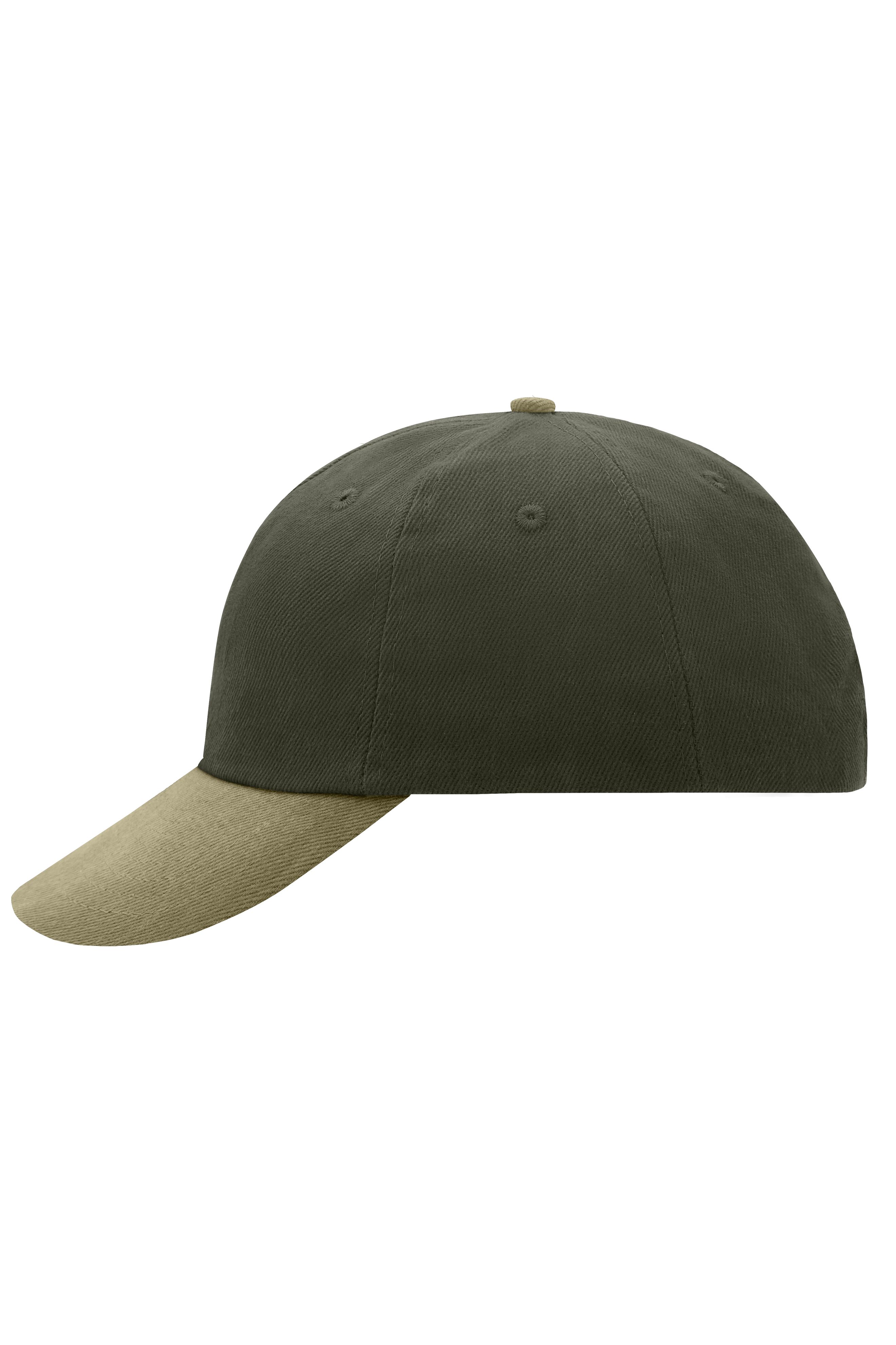 6 Panel Raver Cap MB6111 Klassisches Allround-Cap in zahlreichen Farbvarianten