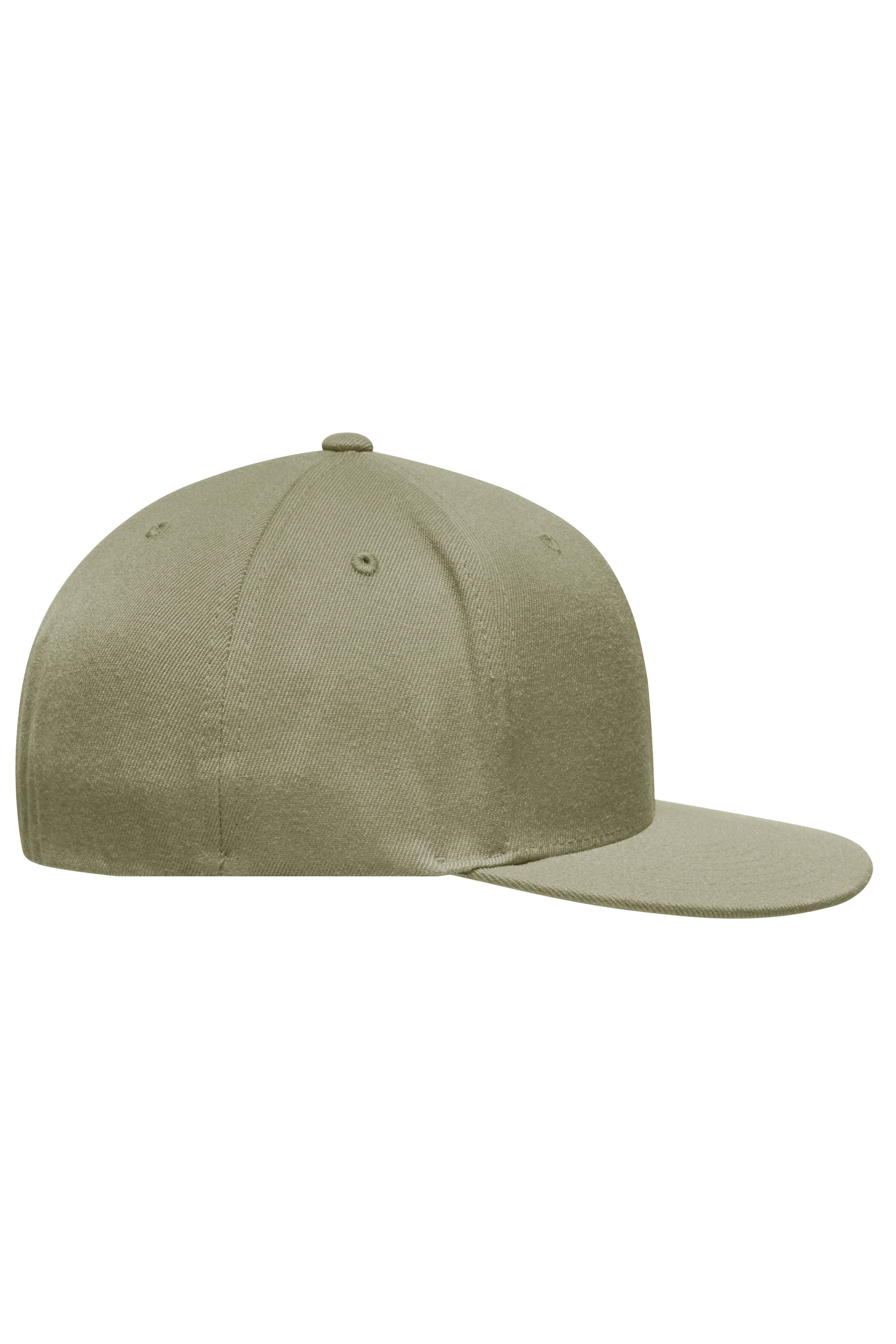Flexfit® Flat Peak Cap MB6184 6 Panel Cap ohne Verschluss