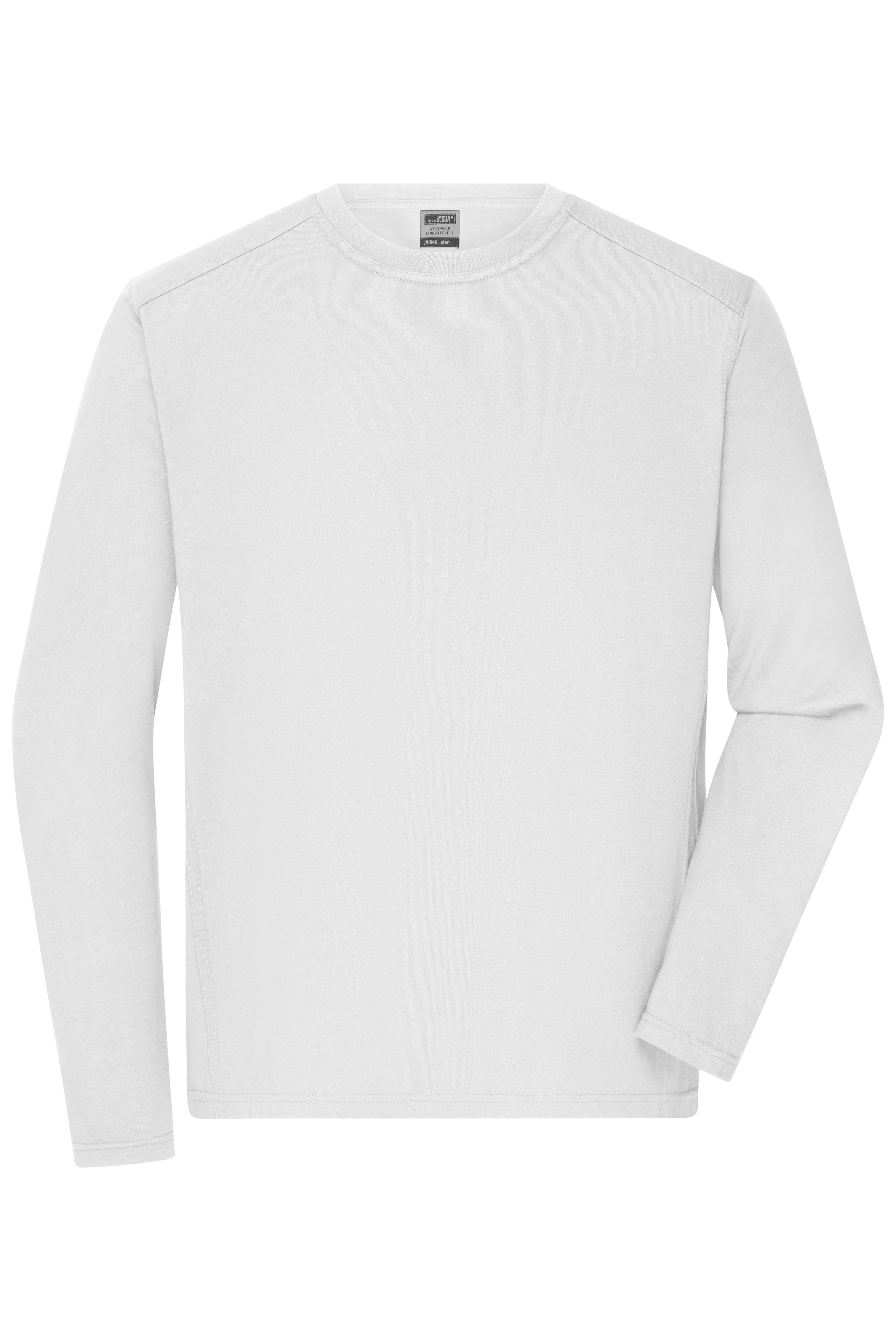 Men's Workwear-Longsleeve-T JN1840 Strapazierfähiges und pflegeleichtes Langarm Shirt
